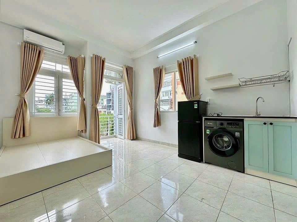 Phòng trọ Studio 20m2 tại CH Home Bành Văn Trân - Tân Bình - Phòng ngủ