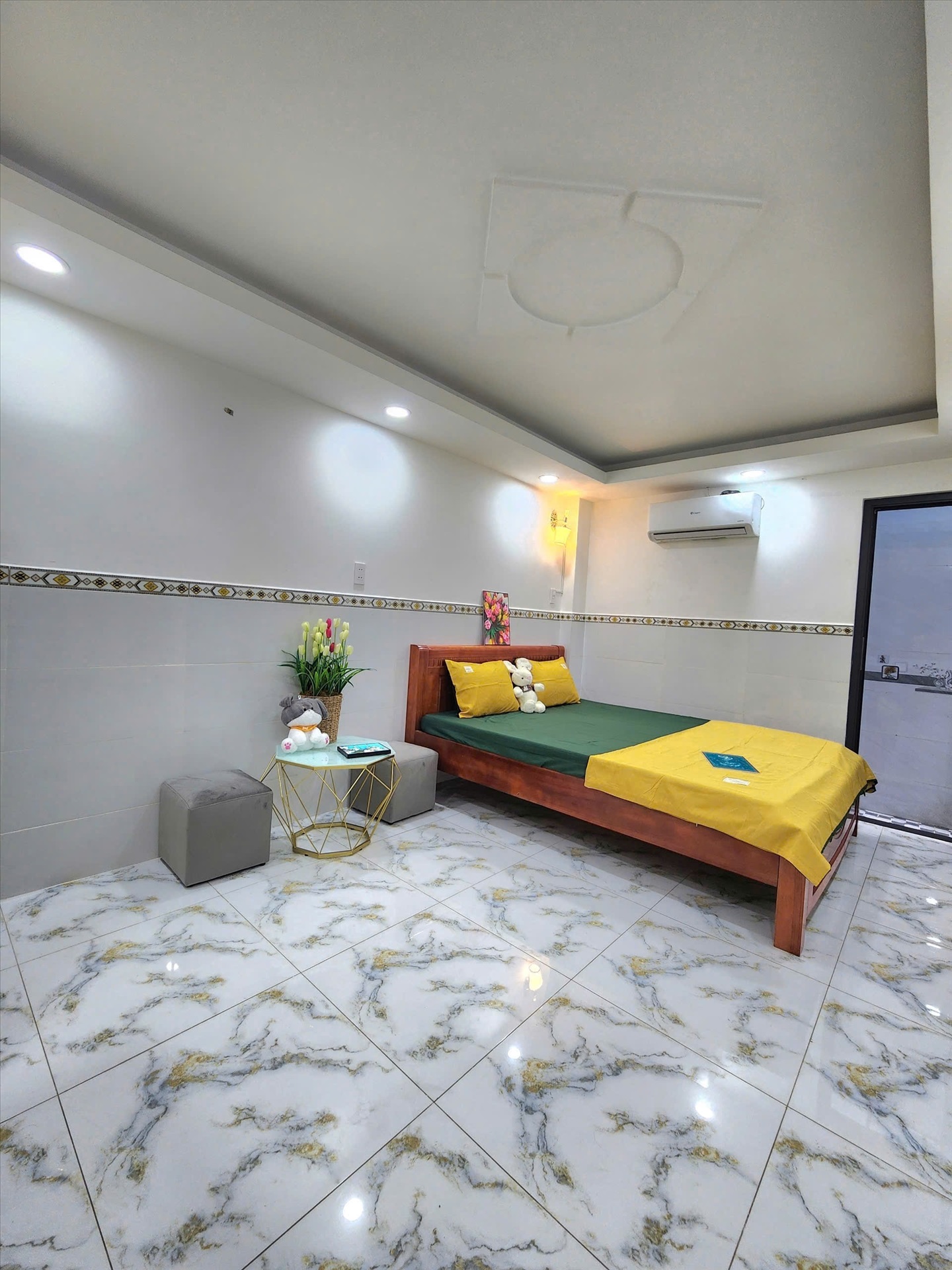 Phòng trọ Studio 25m2 tại TĐ House Lê Đức Thọ - Gò Vấp - Phòng ngủ