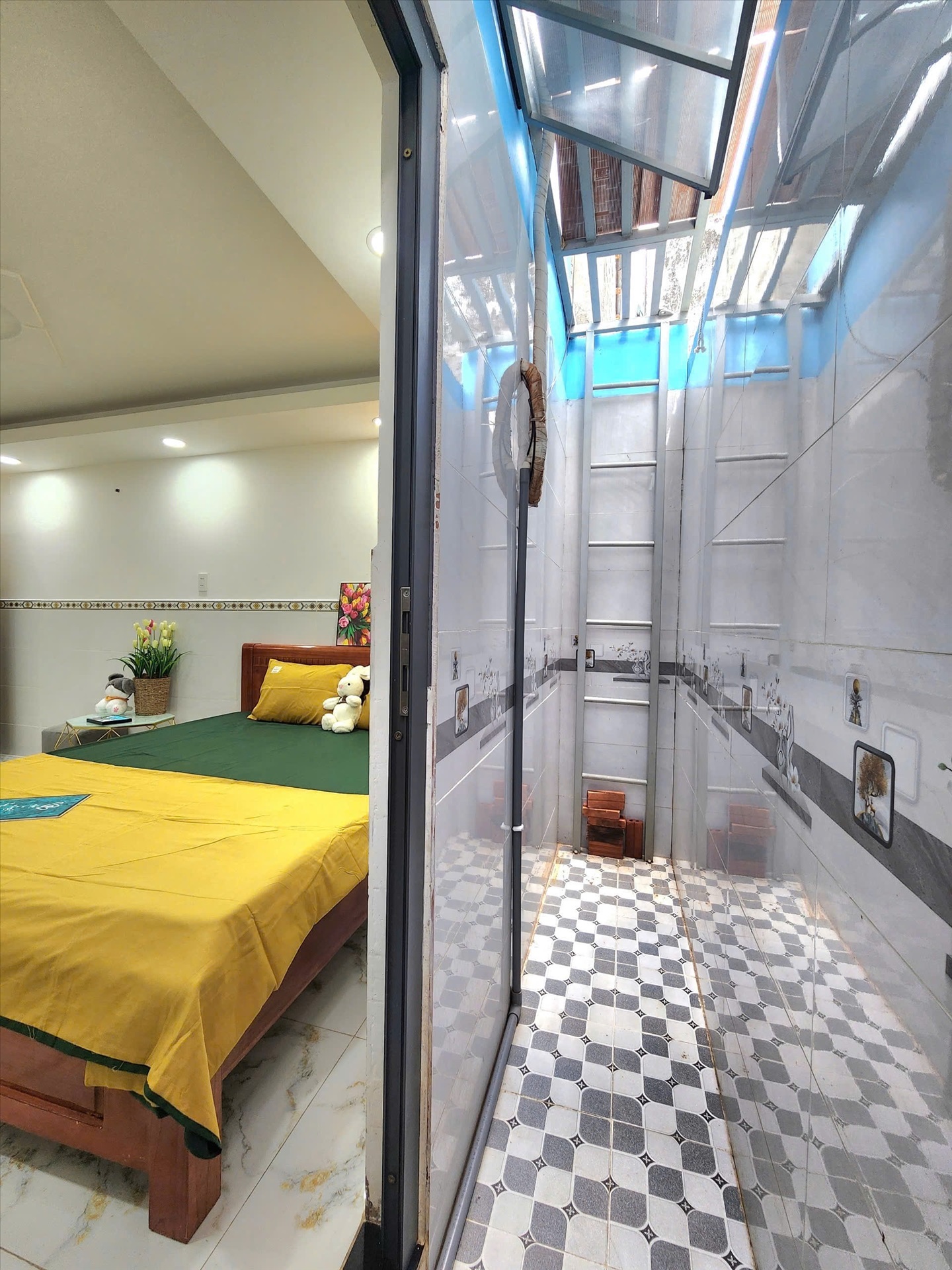 Phòng trọ Studio 25m2 tại TĐ House Lê Đức Thọ - Gò Vấp - Phòng ngủ