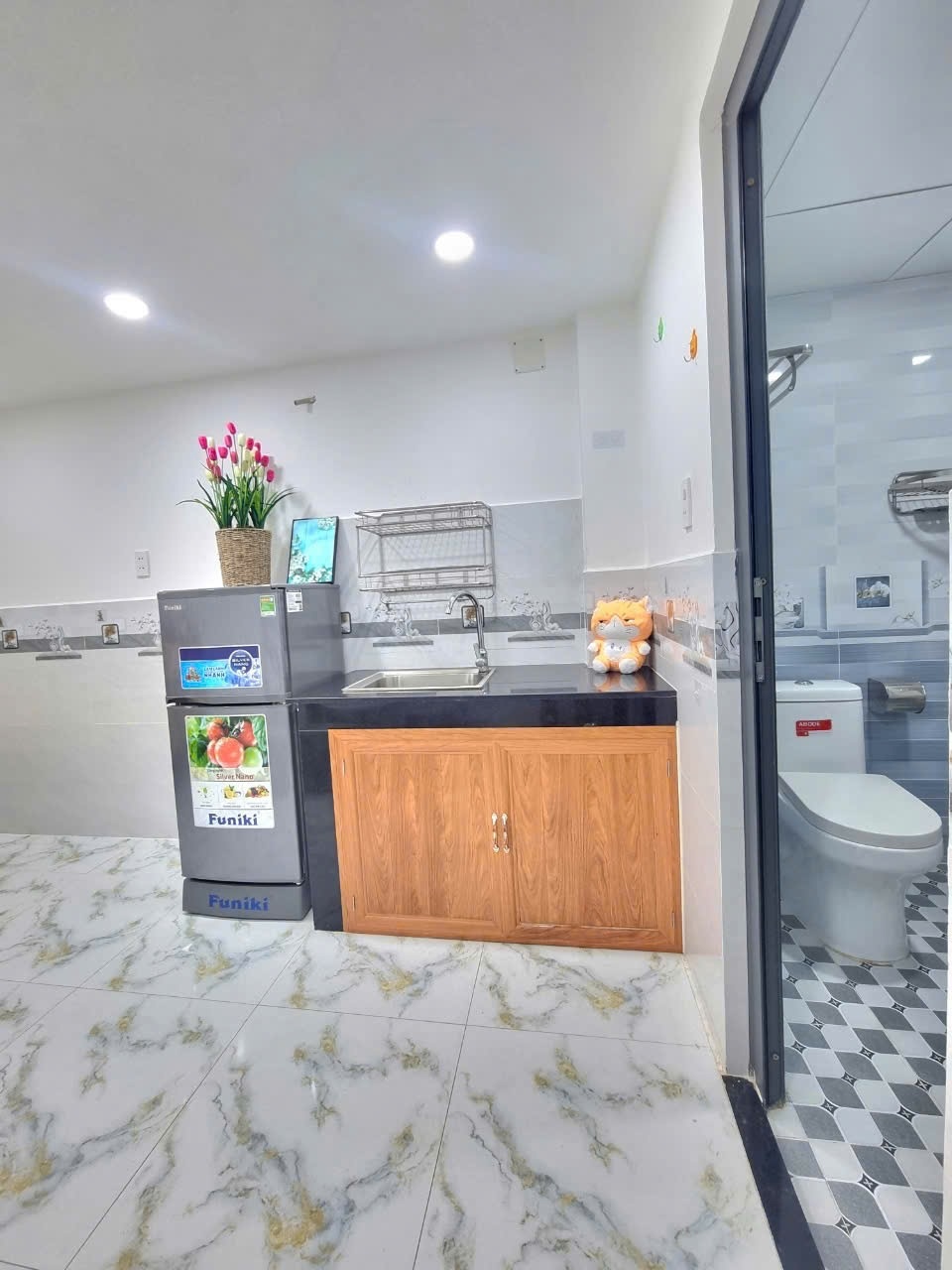 Phòng trọ Studio 32m2 tại TĐ House Lê Đức Thọ - Gò Vấp - Phòng ngủ
