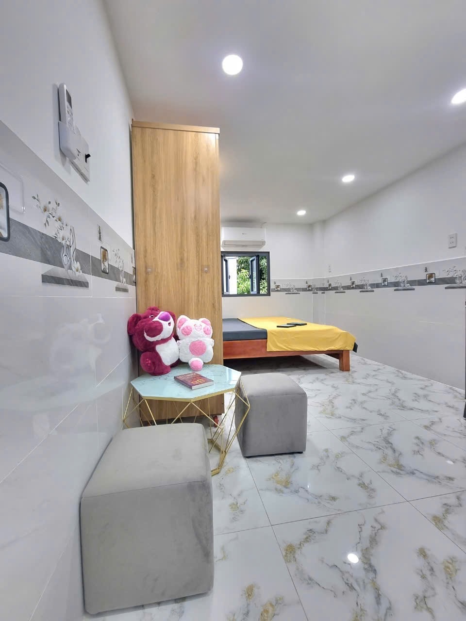 Phòng trọ Studio 32m2 tại TĐ House Lê Đức Thọ - Gò Vấp - Phòng ngủ