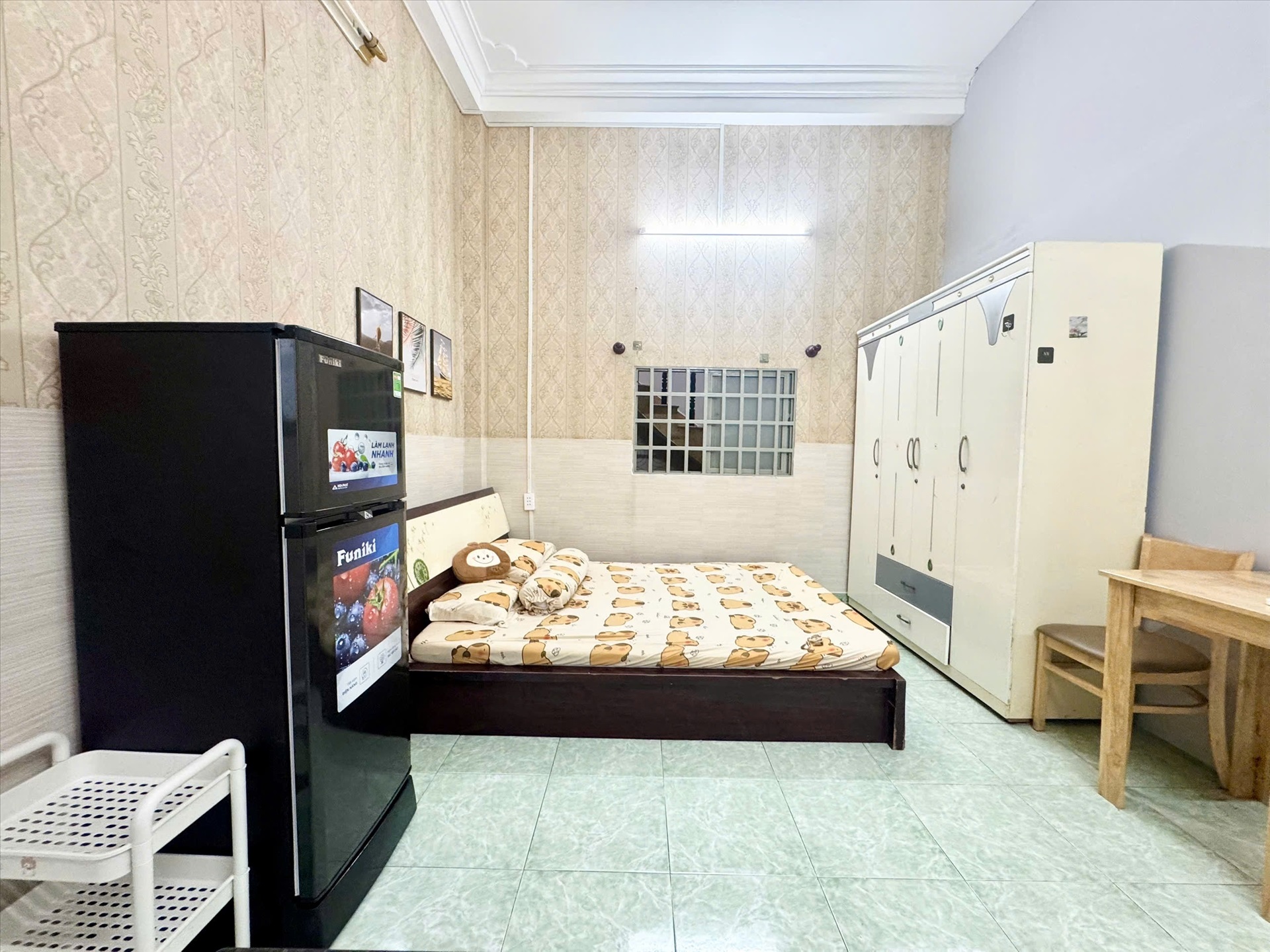 Phòng trọ Studio 25m2 tại MP House Lê Lư - Tân Phú - Phòng ngủ