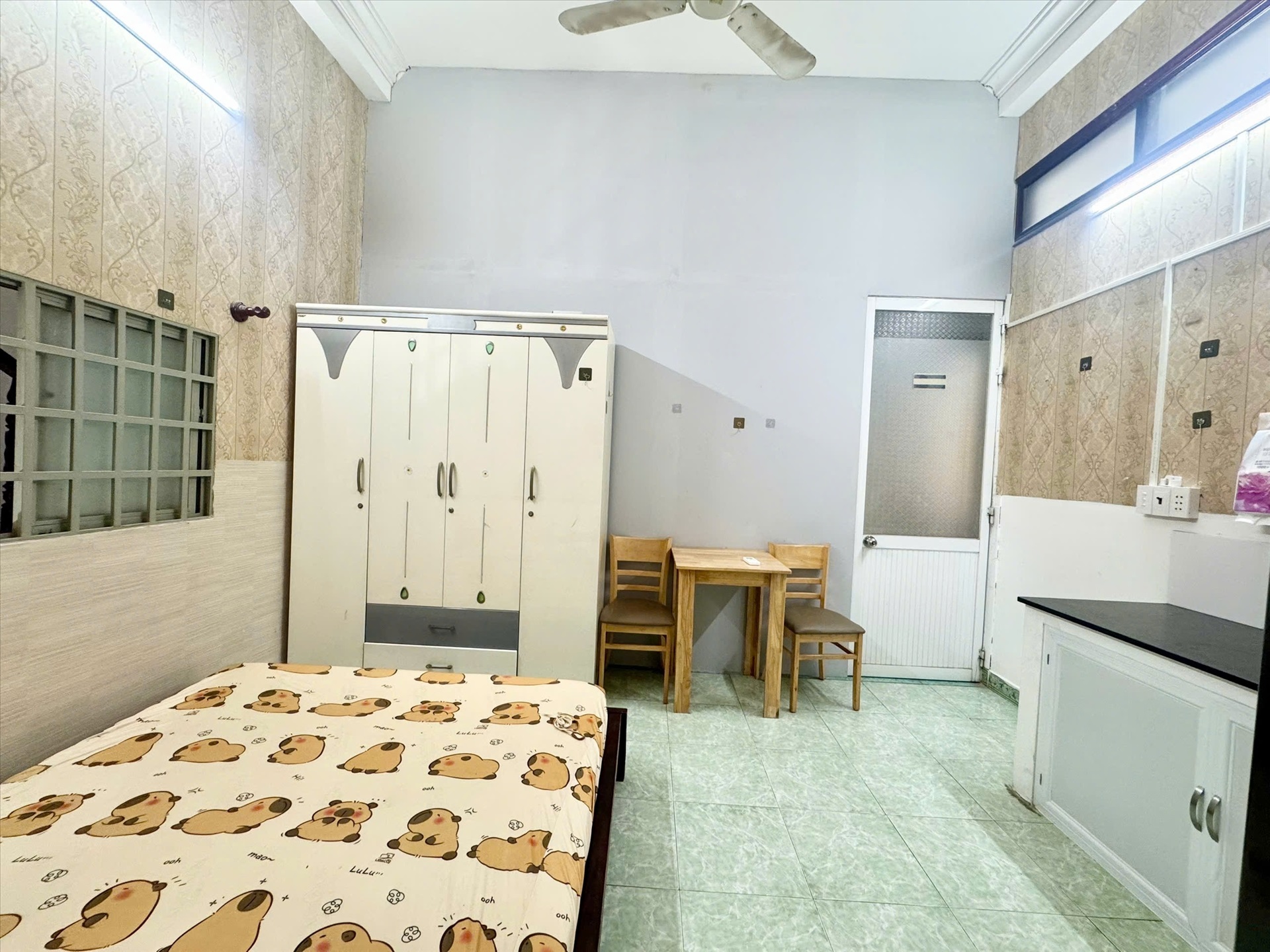 Phòng trọ Studio 25m2 tại MP House Lê Lư - Tân Phú - Phòng ngủ