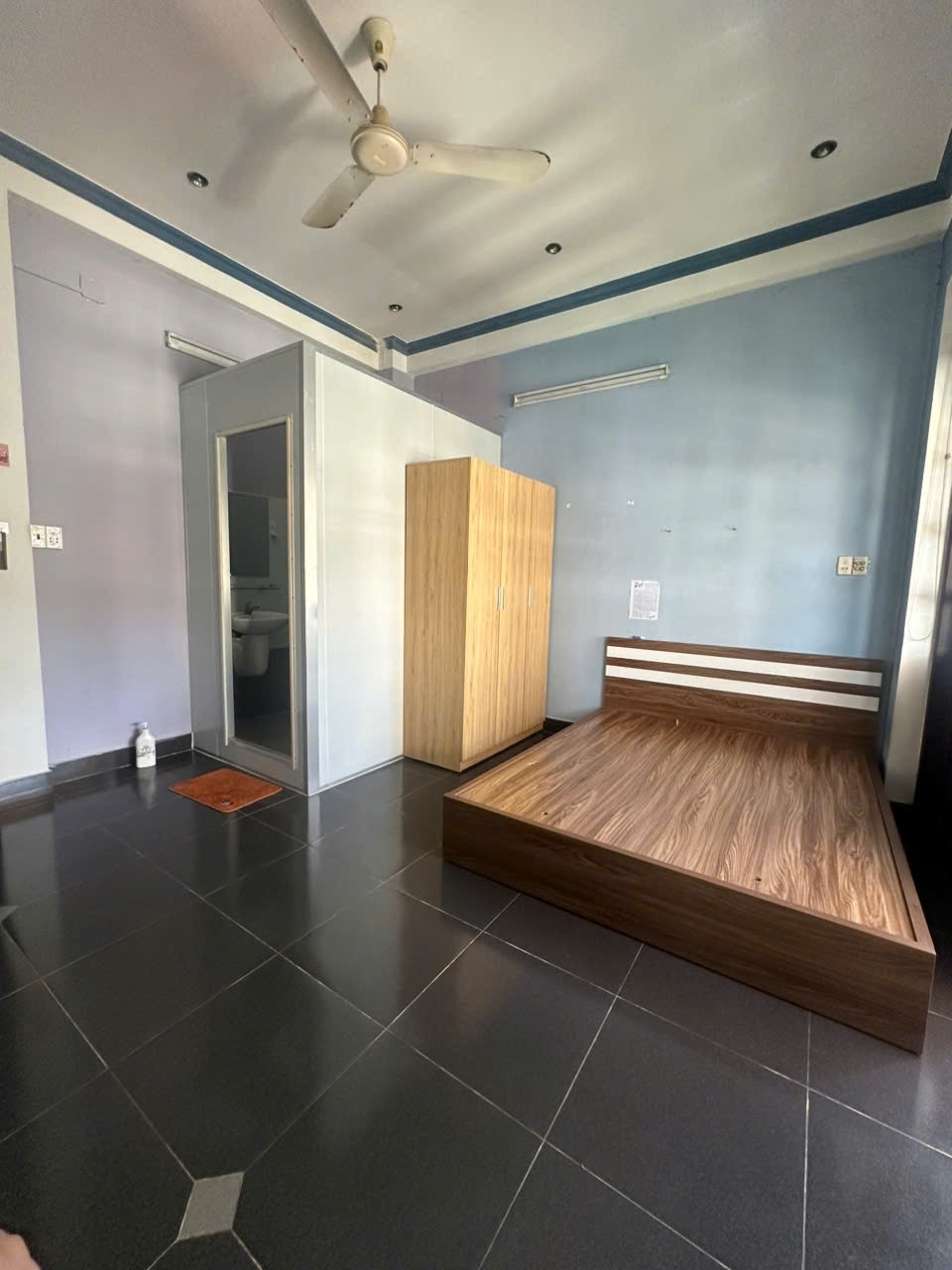 Phòng trọ Studio 25m2 tại CN Home Dân Trí - Tân Bình - Phòng ngủ