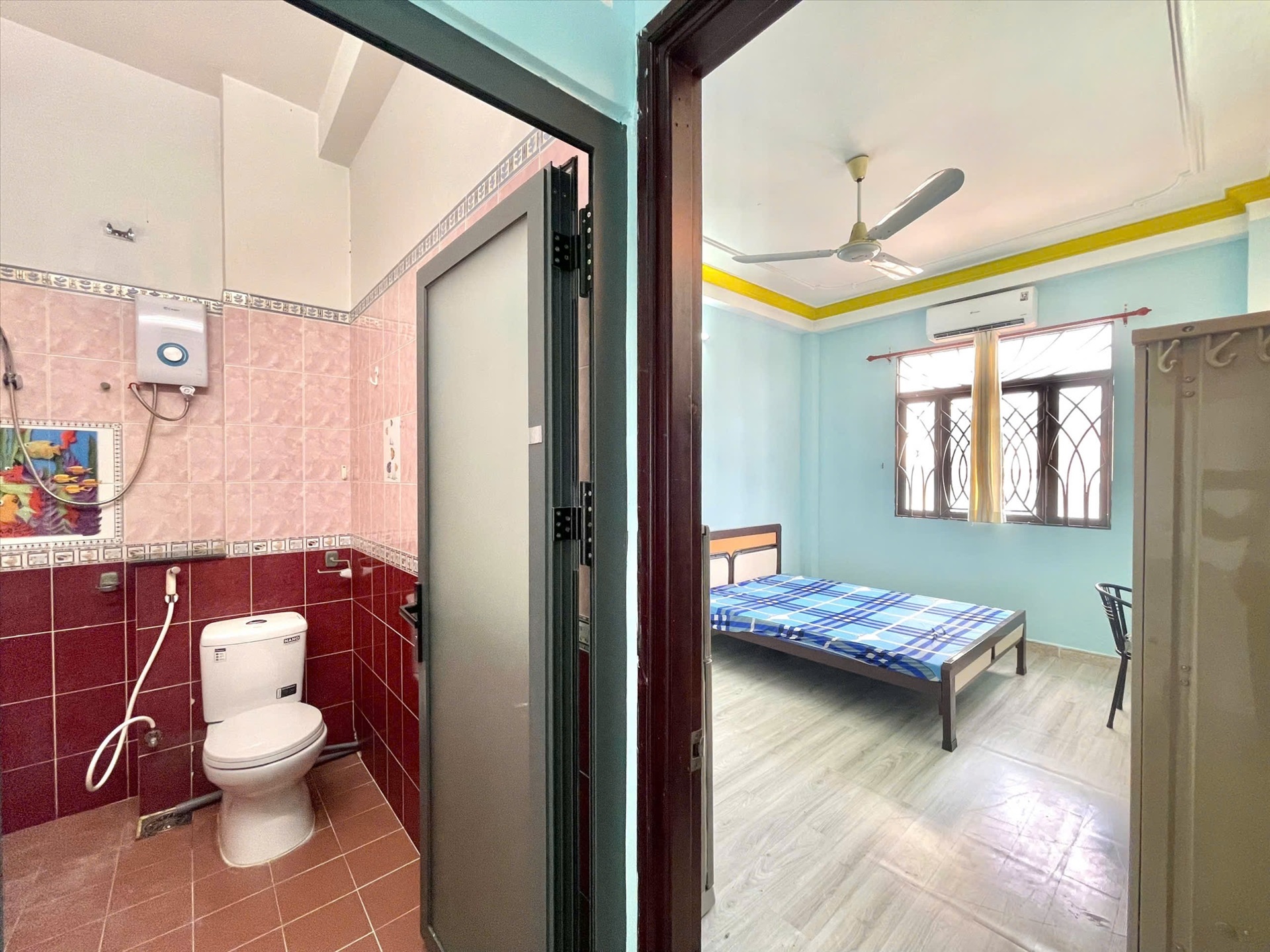 Phòng trọ Studio 24m2 tại XT House Quốc lộ 13 - Bình Thạnh - Phòng ngủ