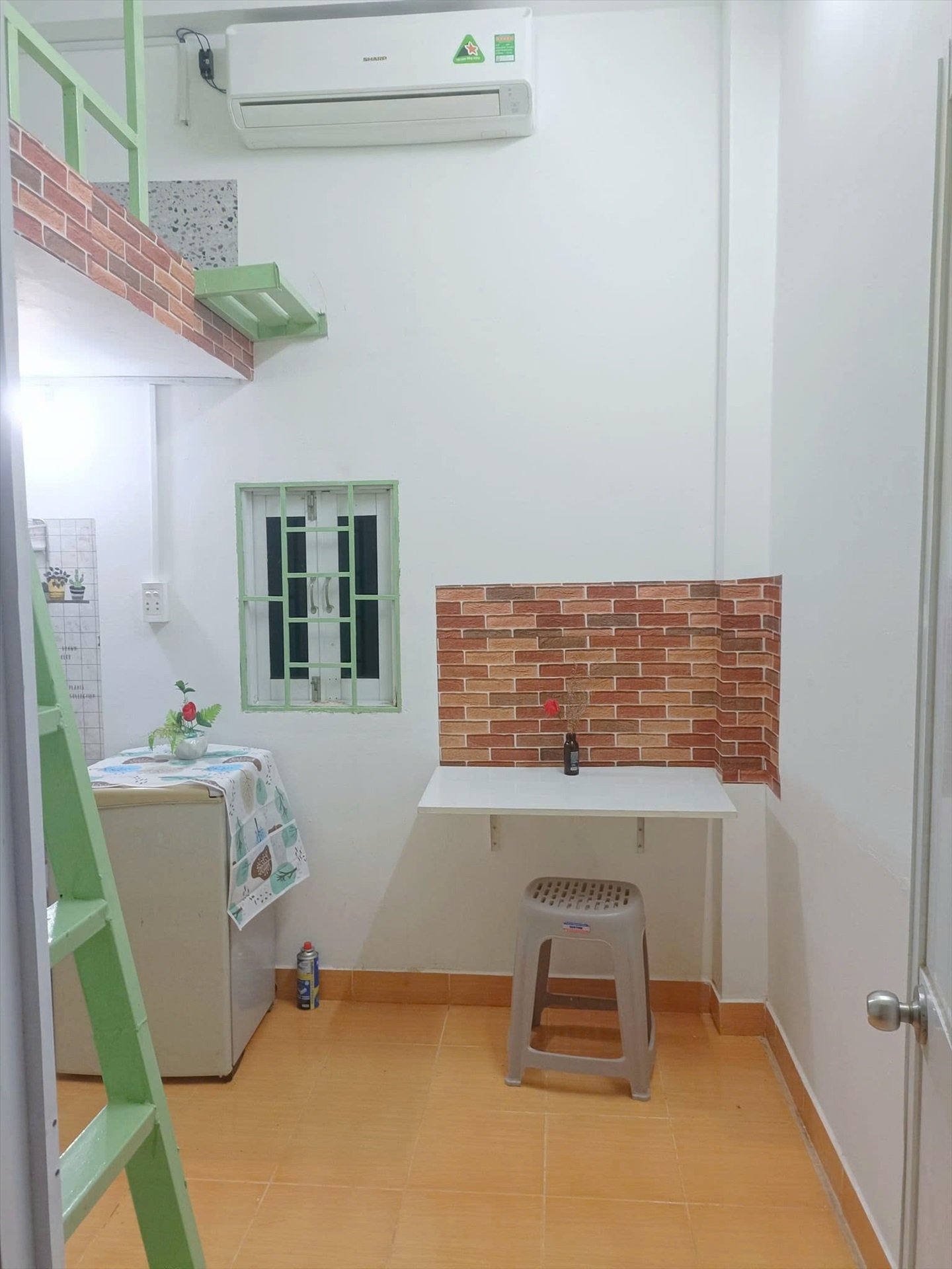 Phòng trọ Duplex 15m2 tại BHA Home Nguyễn Hữu Cảnh - Bình Thạnh - Phòng ngủ