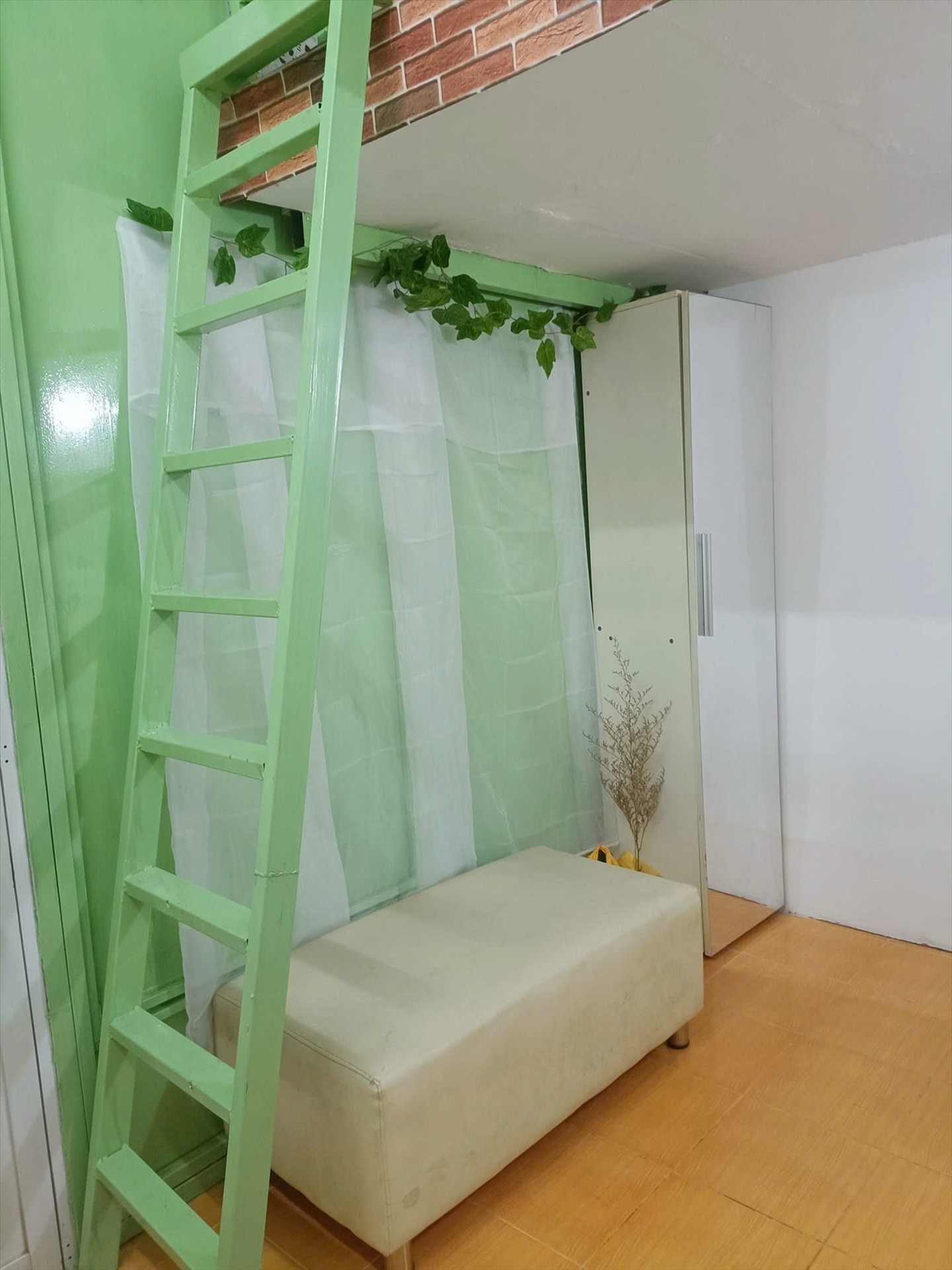 Phòng trọ Duplex 15m2 tại BHA Home Nguyễn Hữu Cảnh - Bình Thạnh - Phòng ngủ