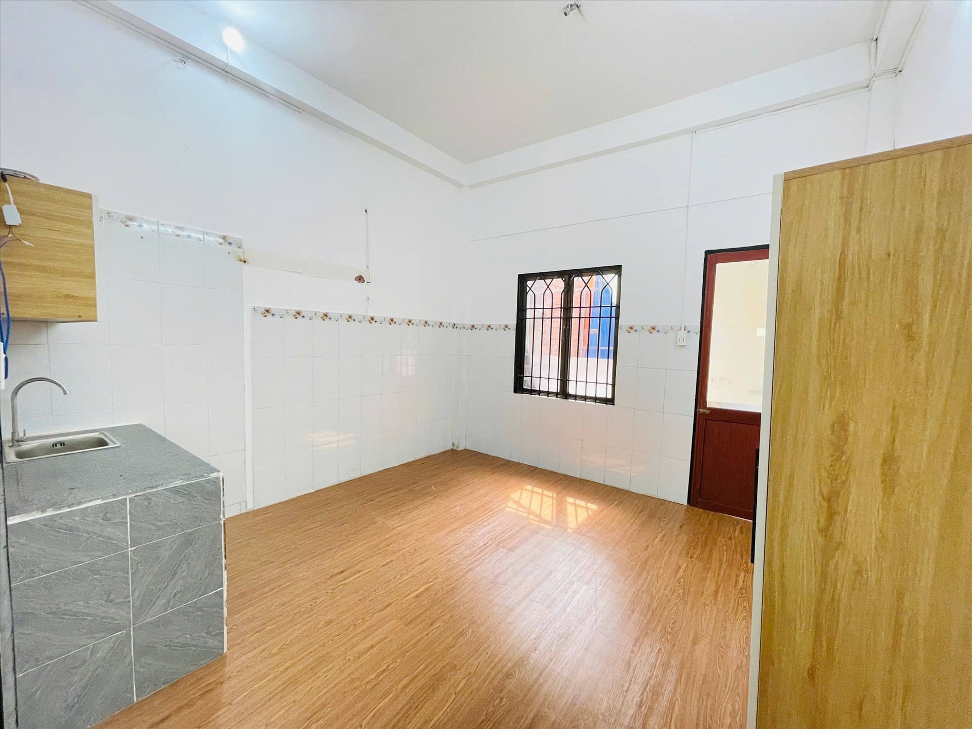 Phòng trọ Studio 25m2 tại AC Home Hoàng hoa Thám - Tân Bình - Phòng ngủ