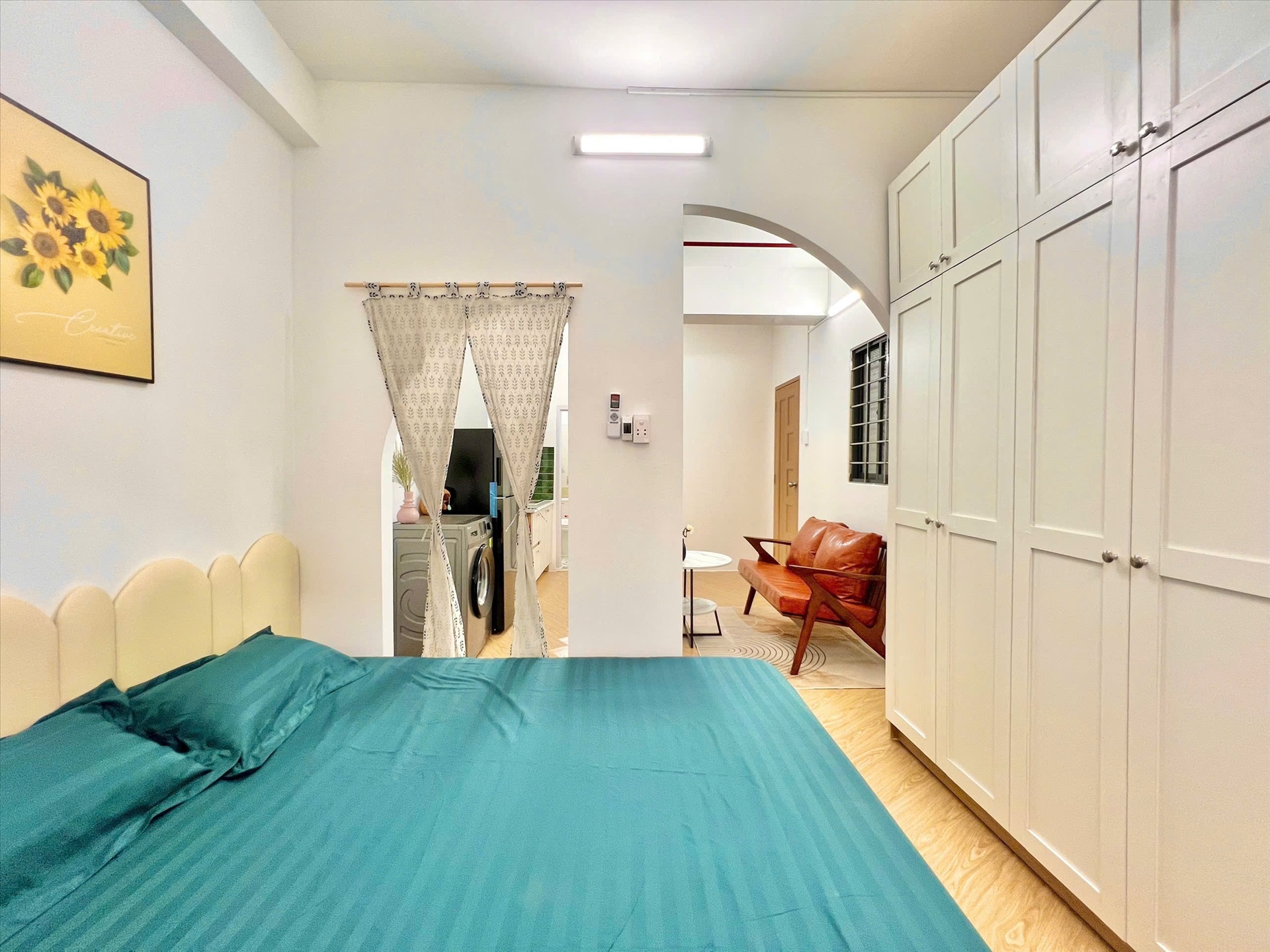 Phòng trọ 1 Phòng ngủ 35m2 tại AH Apartment Trường Sơn - Tân Bình - Phòng ngủ