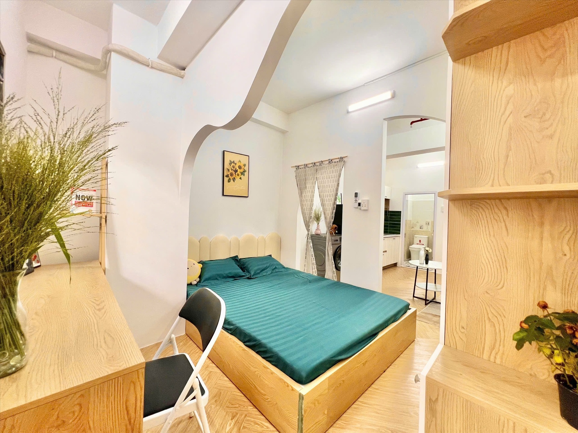 Phòng trọ 1 Phòng ngủ 35m2 tại AH Apartment Trường Sơn - Tân Bình - Phòng ngủ