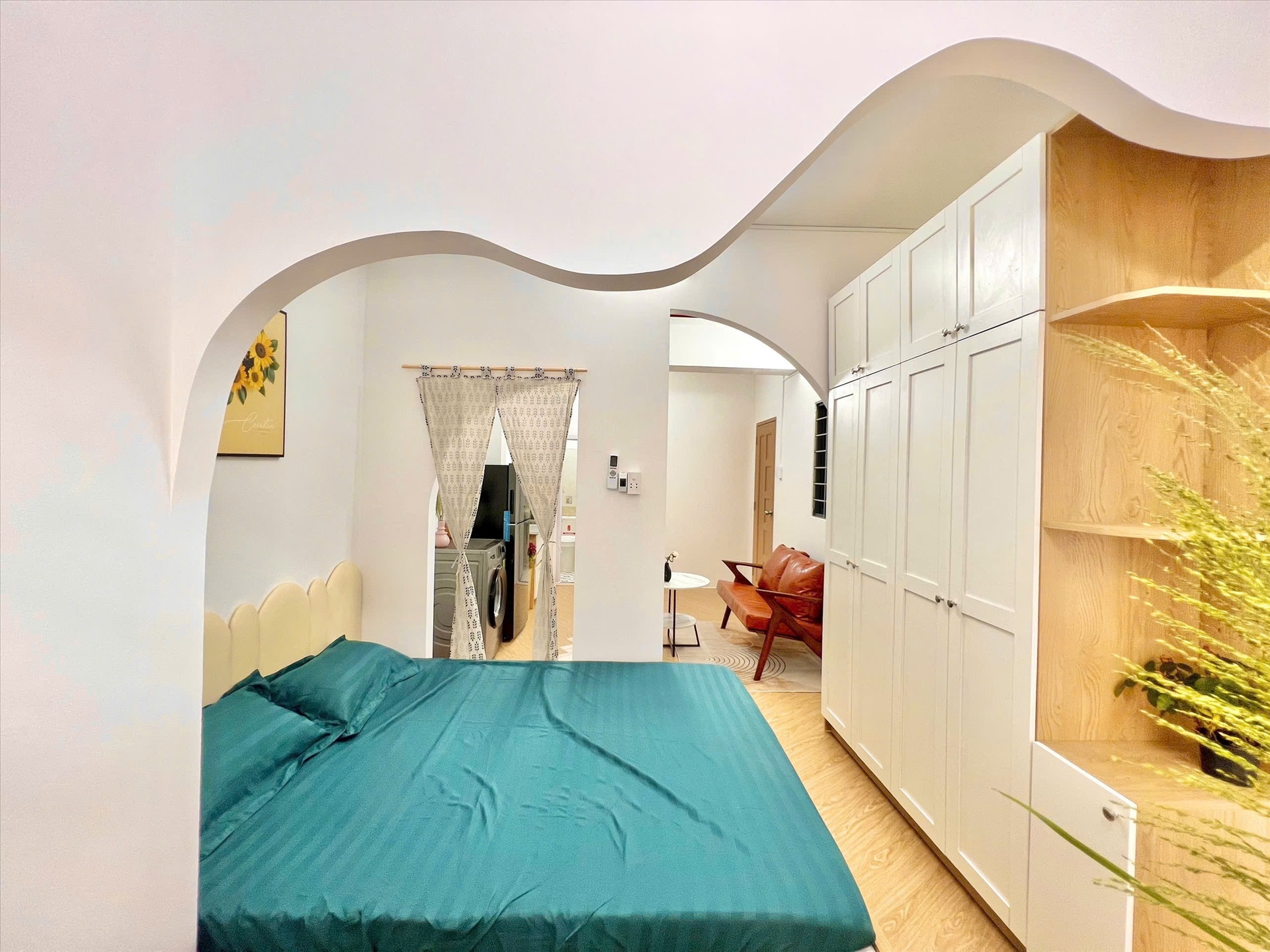 Phòng trọ 1 Phòng ngủ 35m2 tại AH Apartment Trường Sơn - Tân Bình - Phòng ngủ