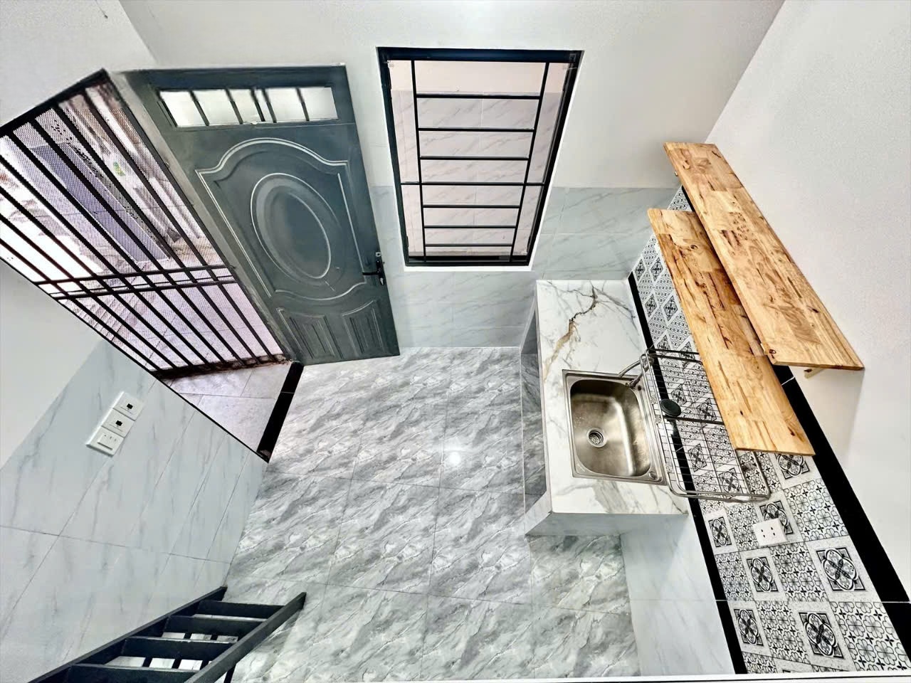 Phòng trọ Duplex 15m2 tại CT Home Đường số 59 - Gò Vấp - Phòng khách