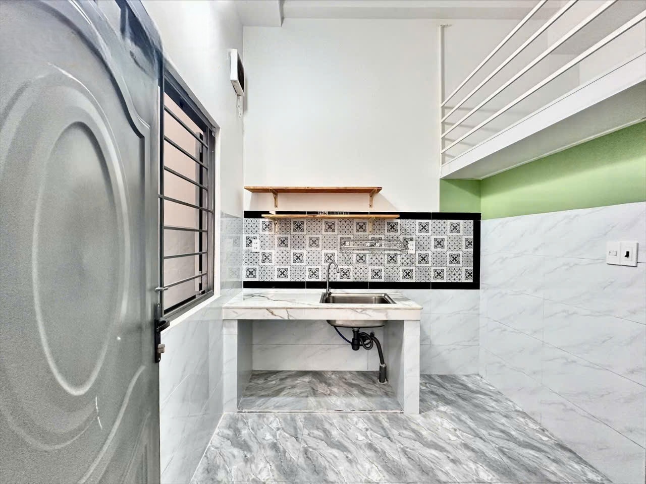 Phòng trọ Duplex 15m2 tại CT Home Đường số 59 - Gò Vấp - Phòng bếp