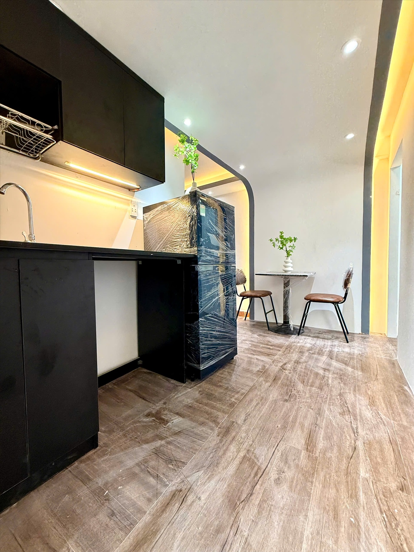 Phòng trọ 1 Phòng ngủ 40m2 tại AQ Home Nơ Trang Long - Bình Thạnh - Phòng bếp