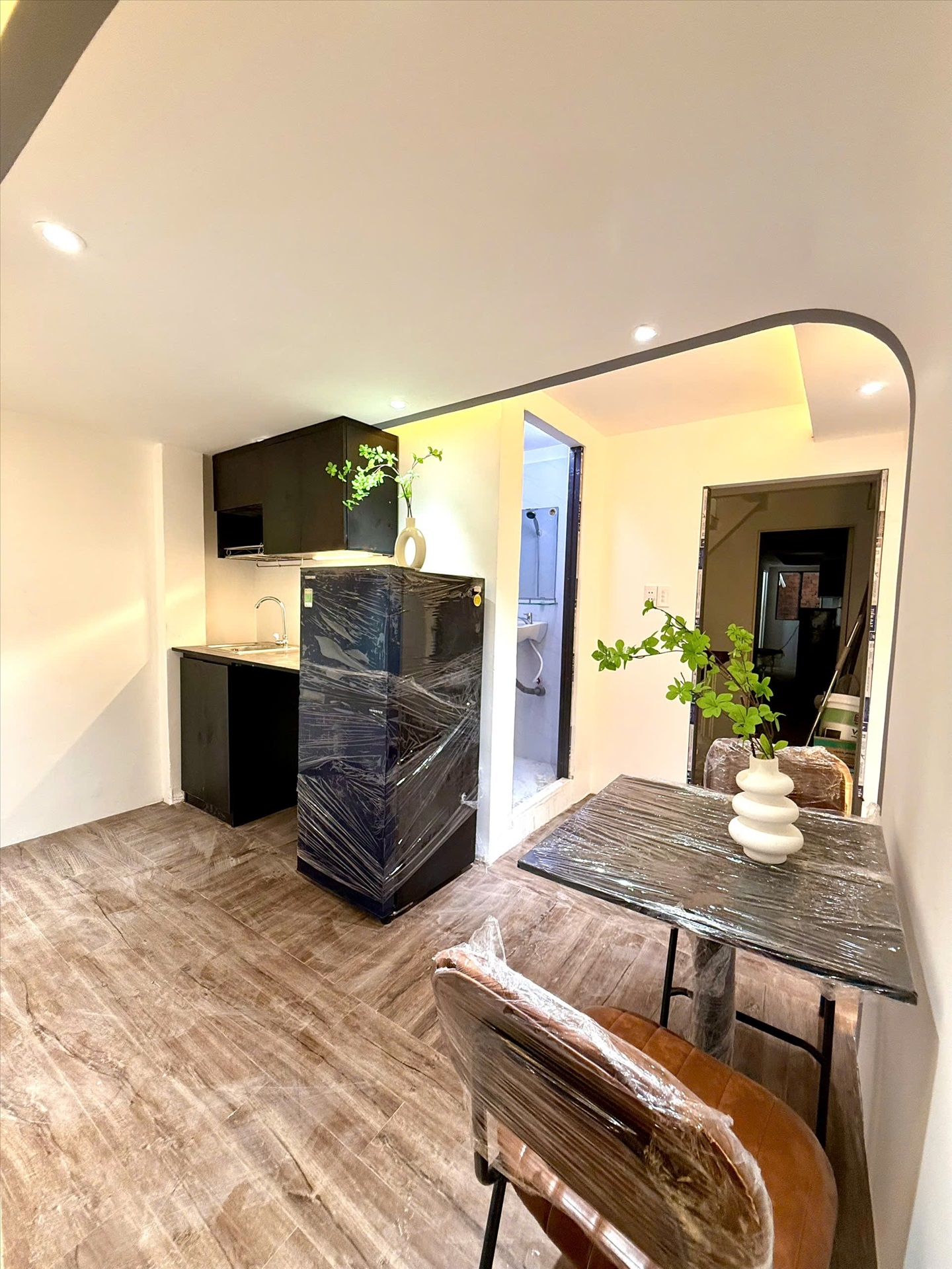 Phòng trọ 1 Phòng ngủ 40m2 tại AQ Home Nơ Trang Long - Bình Thạnh - Phòng bếp
