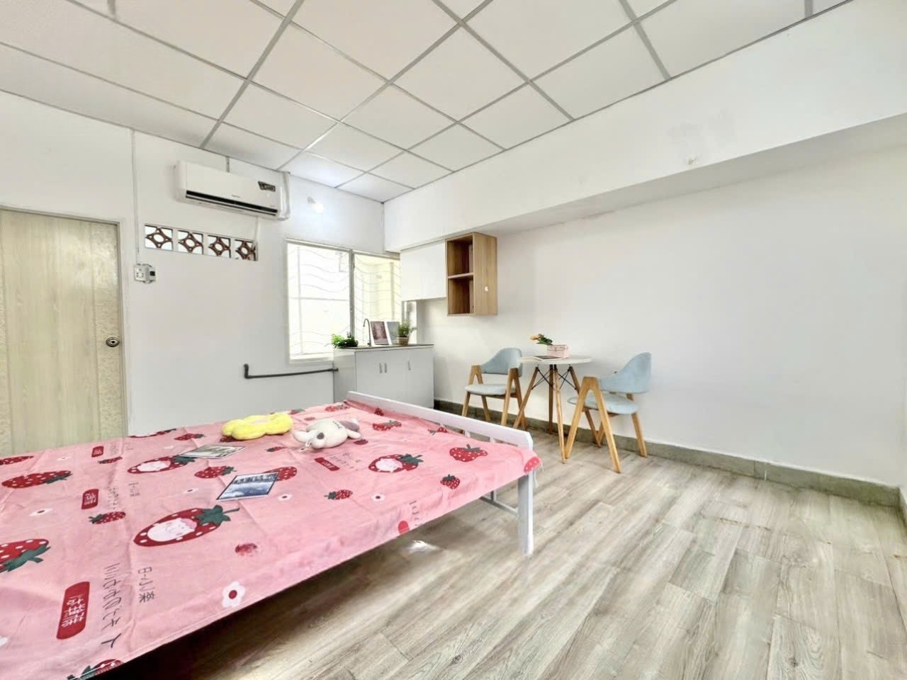 Phòng trọ Studio 30m2 tại Nuba House Trần Quang Cơ - Tân Phú - Phòng ngủ