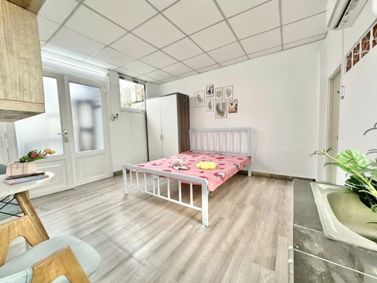 Phòng trọ Studio 30m2 tại Nuba House Trần Quang Cơ - Tân Phú - Phòng ngủ