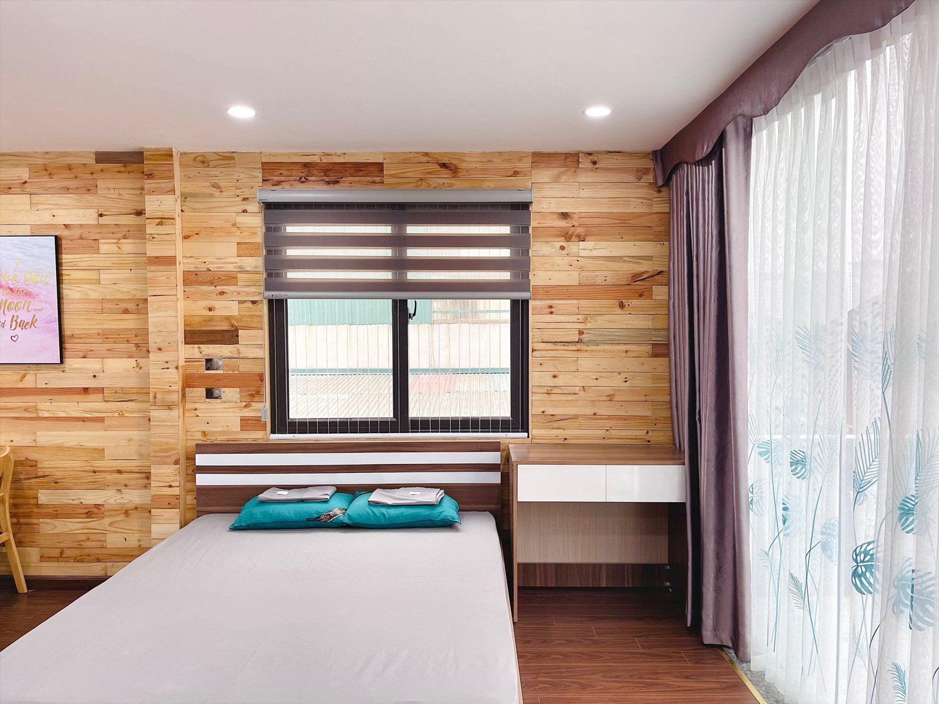 Phòng trọ Studio 60m2 tại DreamHouse Hoàng Quốc Việt - Cầu Giấy - Phòng ngủ