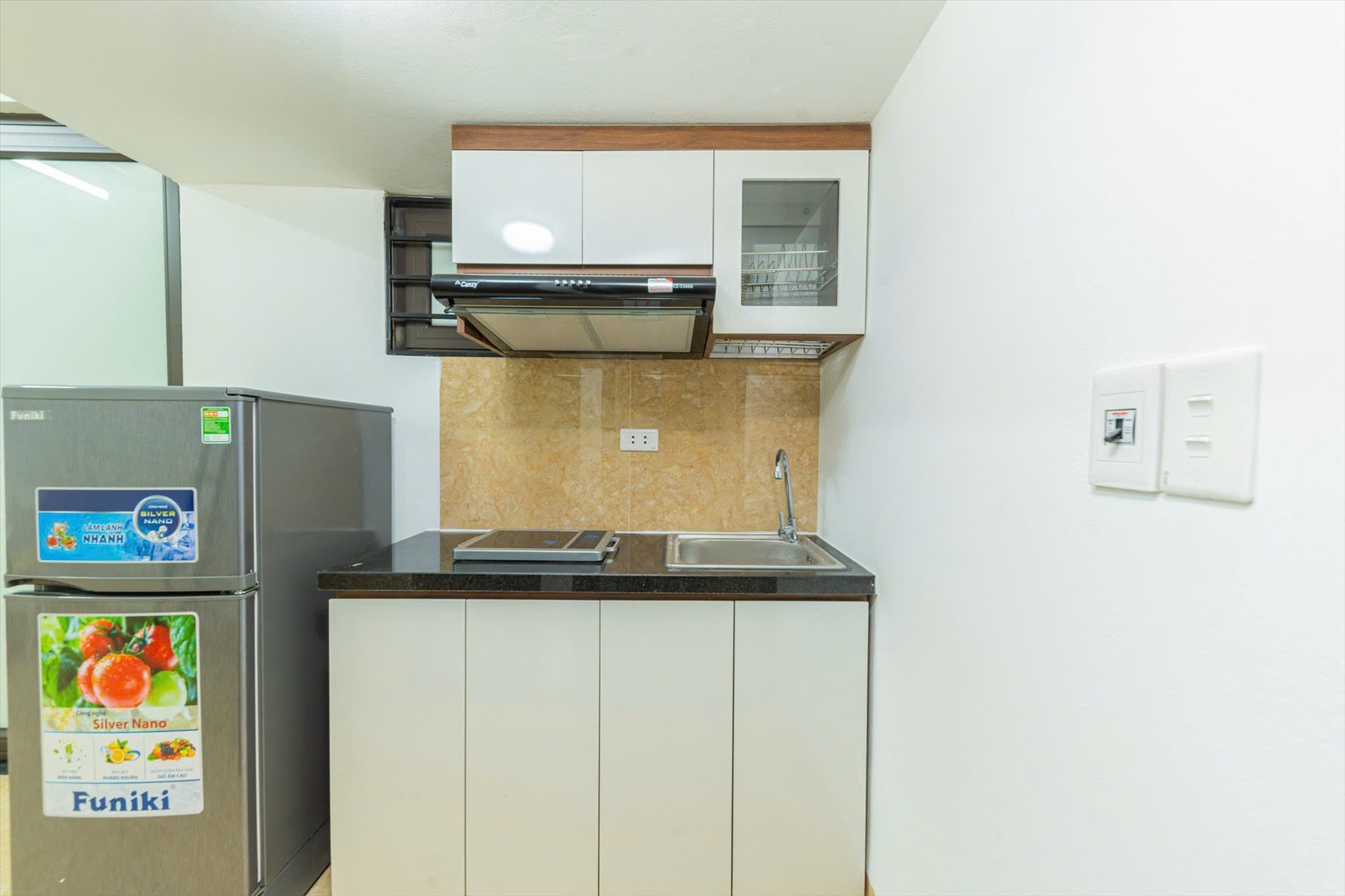 Phòng trọ Duplex 27m2 tại VVH House Phú Đô - Nam Từ Liêm - Phòng bếp