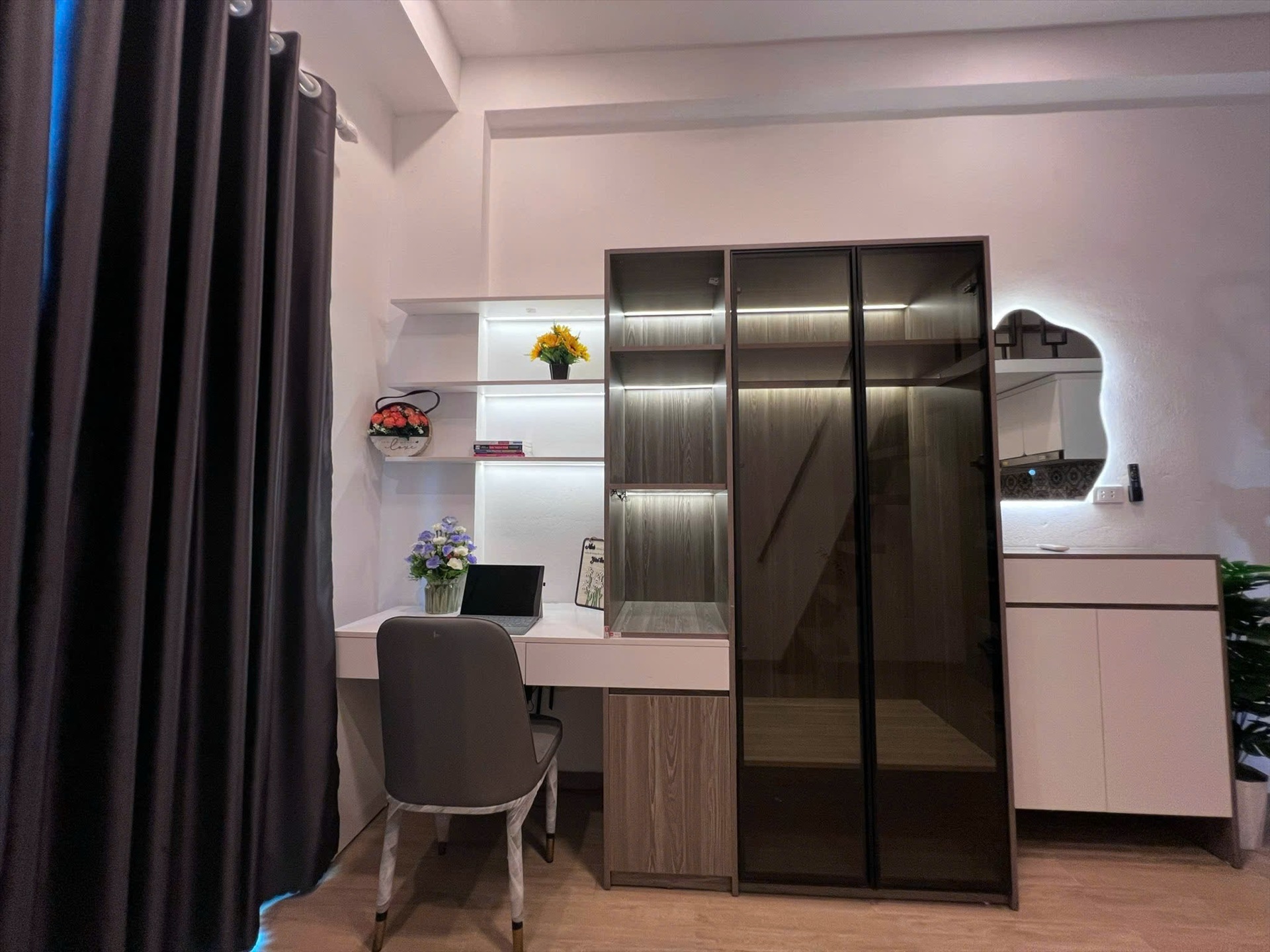 Phòng trọ Duplex 30m2 tại VVH House Miếu Đầm - Nam Từ Liêm - Phòng khách
