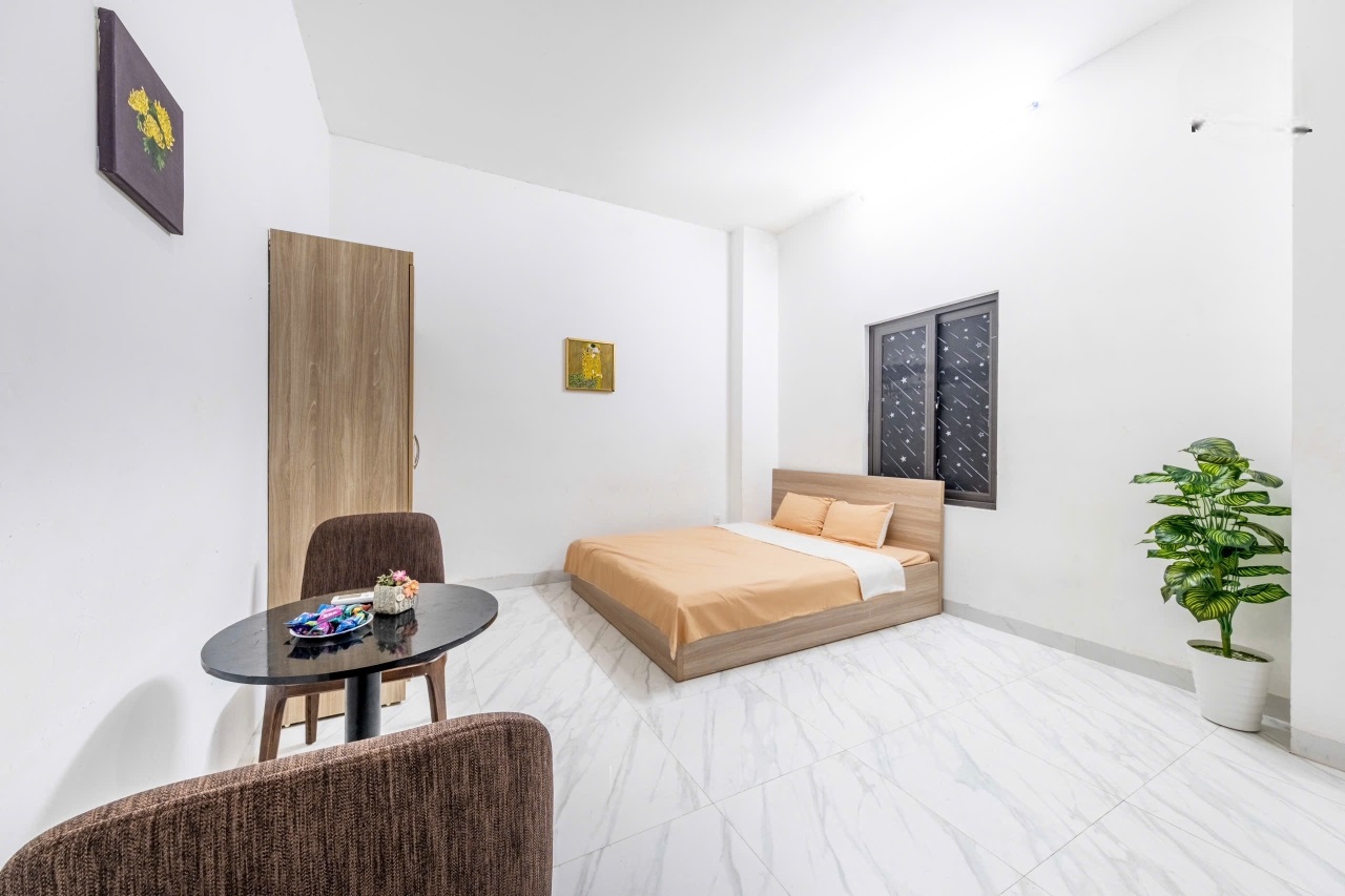 Phòng trọ Studio 30m2 tại Funhome Thanh Lân - Hoàng Mai - Phòng ngủ