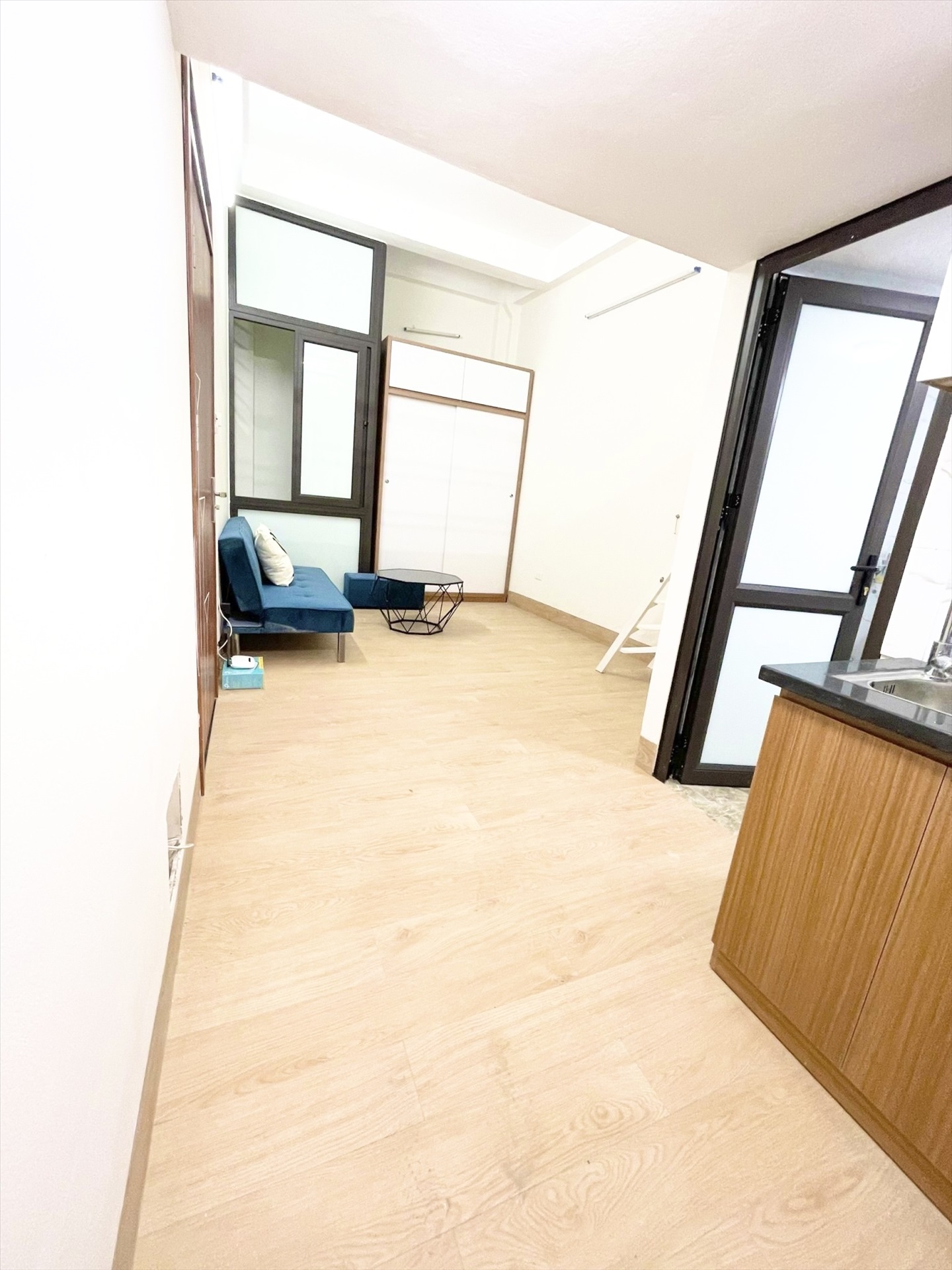 Phòng trọ Duplex 20m2 tại BP Home 2 Yên Hòa - Cầu Giấy - Phòng khách