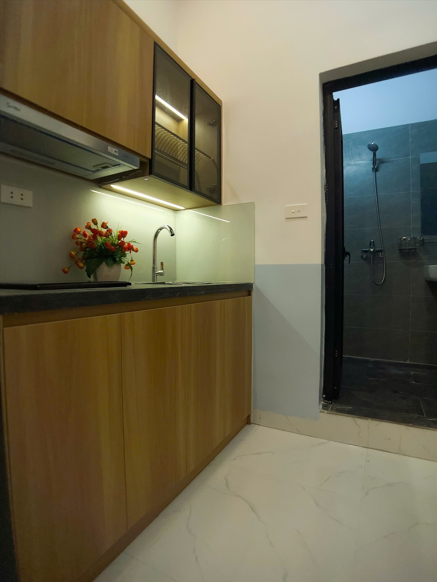 Phòng trọ Duplex 30m2 tại VVH House Quan Nhân - Thanh Xuân - Phòng bếp