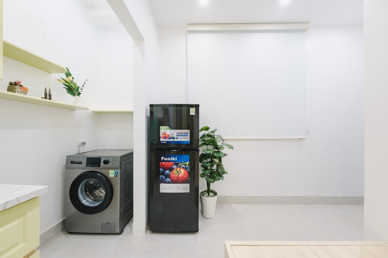 Phòng trọ Studio 25m2 tại Funhome Nguyễn An Ninh - Hoàng Mai - Phòng ngủ