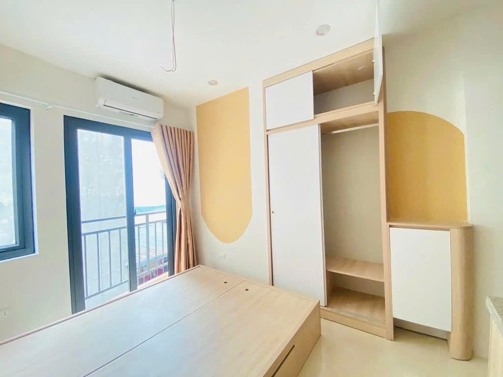 Phòng trọ Studio 25m2 tại Funhome Gốc Đề - Hoàng Mai - Phòng ngủ