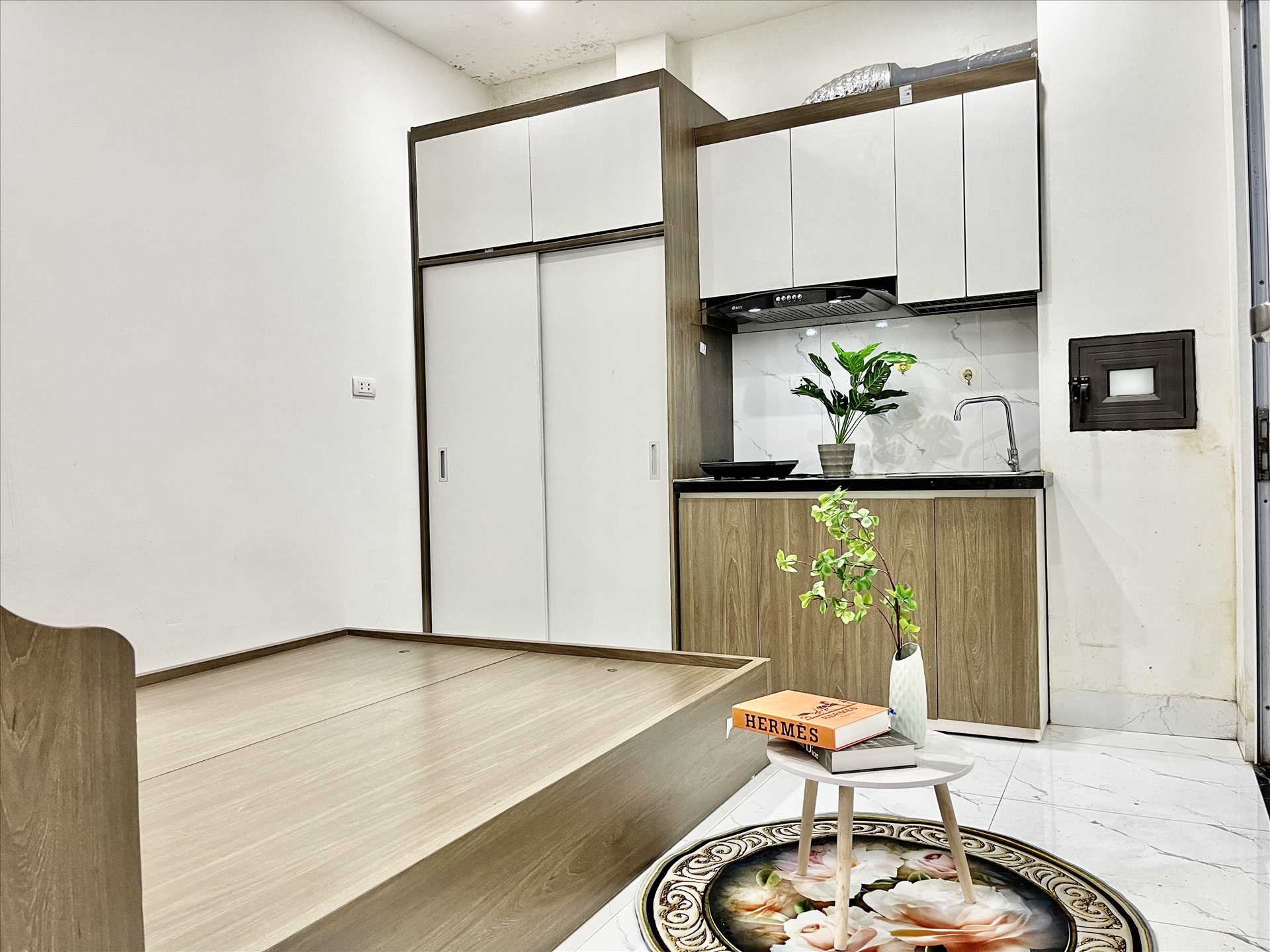 Phòng trọ Studio 25m2 tại Funhome Hoàng Mai - Hoàng Mai - Phòng ngủ