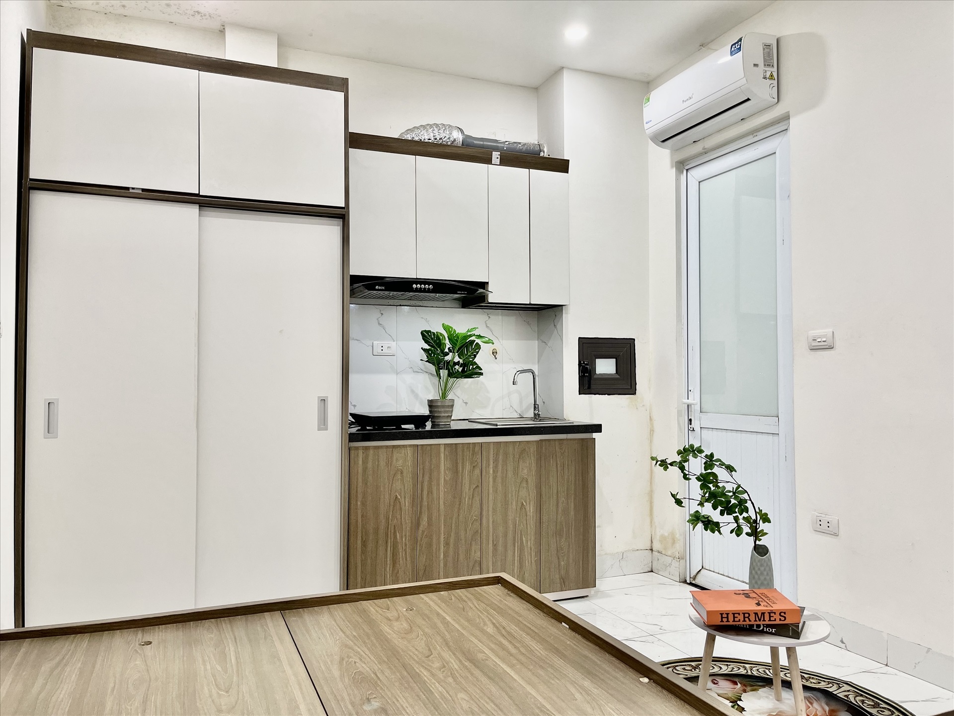 Phòng trọ Studio 25m2 tại Funhome Hoàng Mai - Hoàng Mai - Phòng ngủ