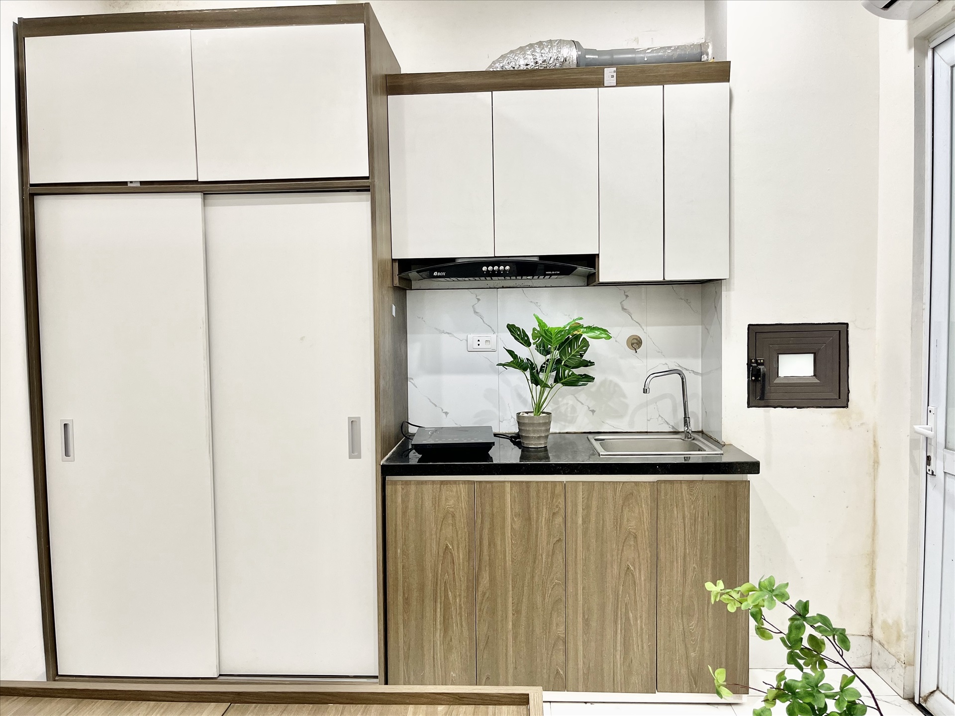 Phòng trọ Studio 25m2 tại Funhome Hoàng Mai - Hoàng Mai - Phòng ngủ