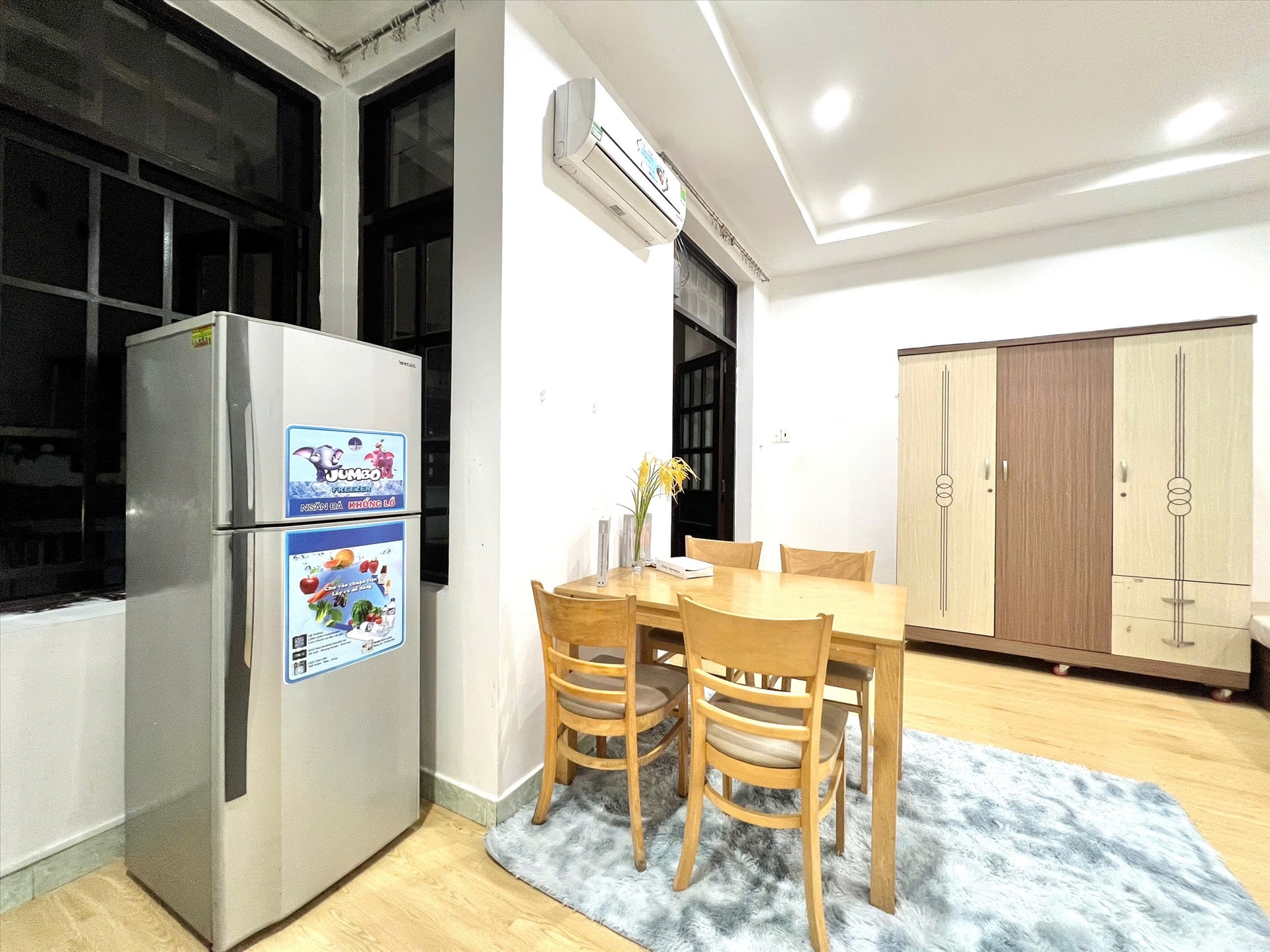 Phòng trọ Studio 25m2 tại HK Home Bạch Đằng - Tân Bình - Phòng ngủ