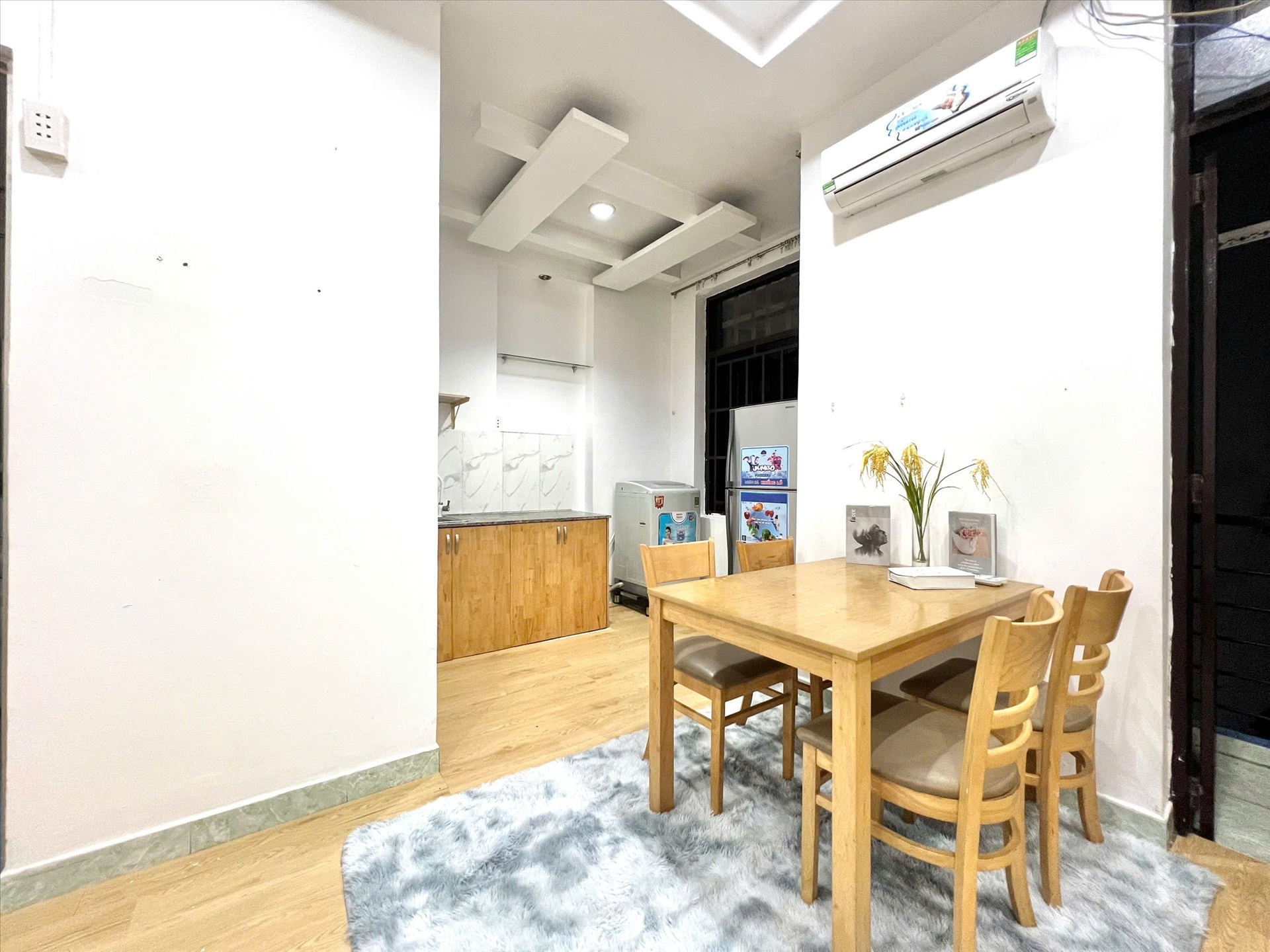 Phòng trọ Studio 25m2 tại HK Home Bạch Đằng - Tân Bình - Phòng ngủ