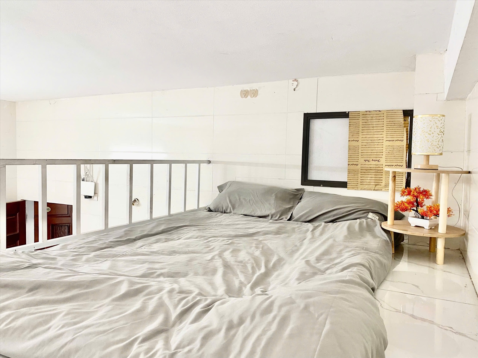 Phòng trọ Studio 25m2 tại Funhome 2 Nam Dư - Hoàng Mai - Phòng ngủ