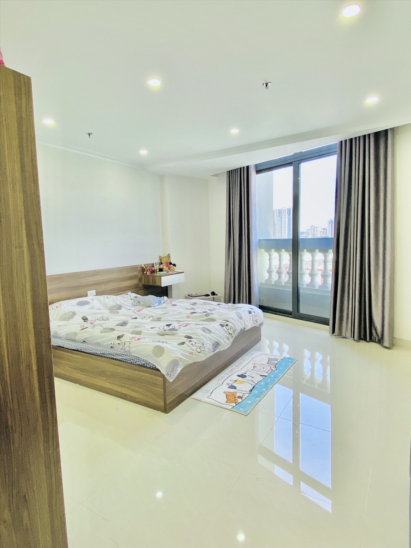 Phòng trọ Studio 30m2 tại Funhome 2 Giải Phóng - Hoàng Mai - Phòng ngủ