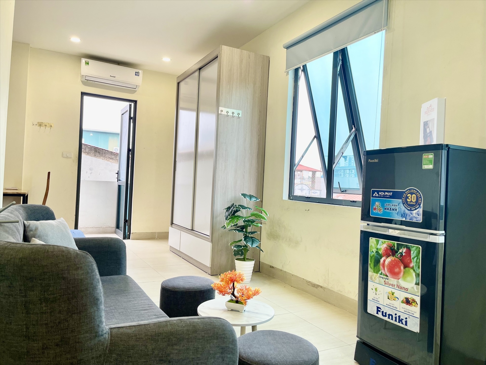Phòng trọ 1 Phòng ngủ 25m2 tại Funhome Giải Phóng - Hoàng Mai  - Phòng ngủ