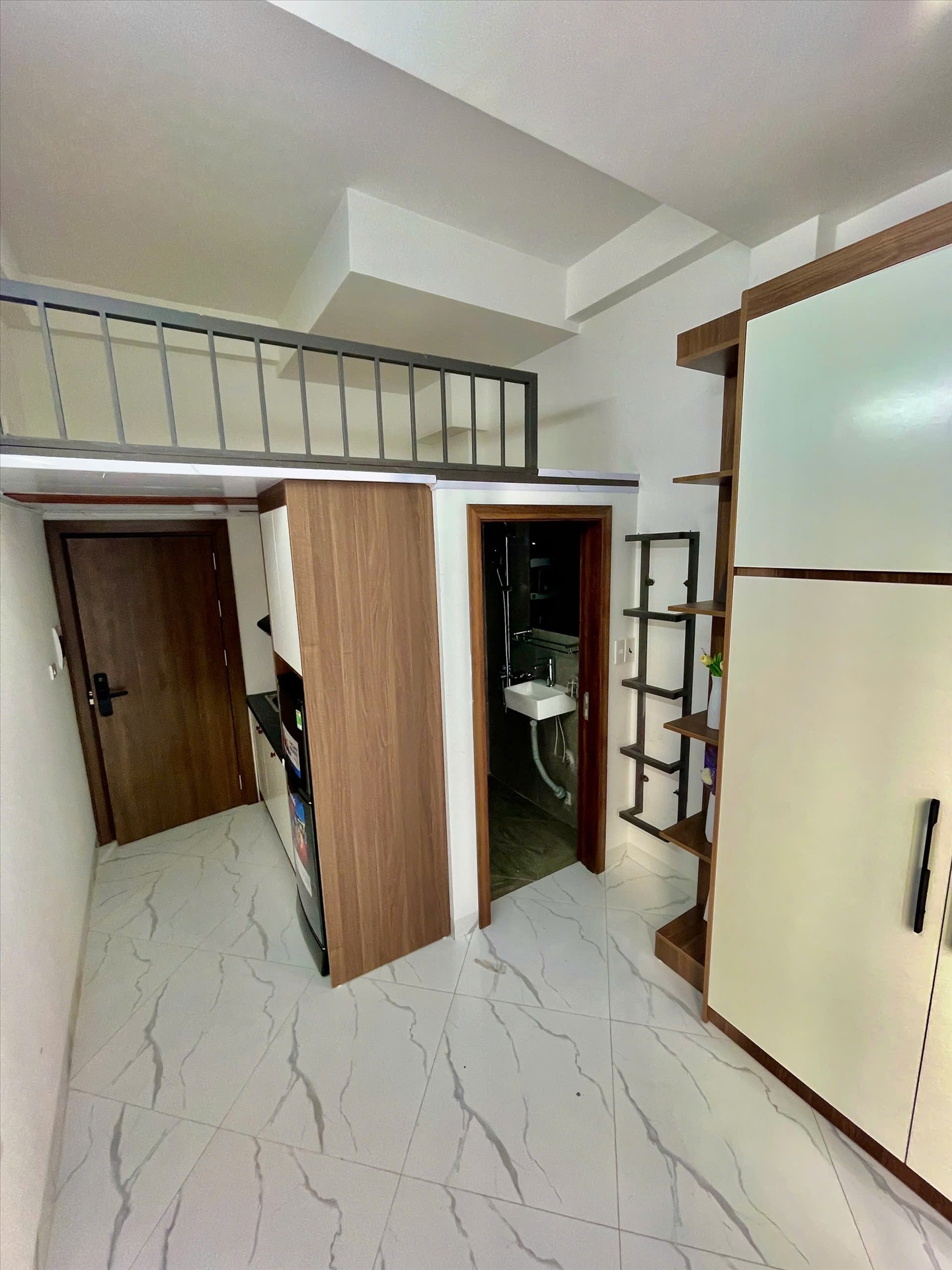 Phòng trọ Duplex 25m2 tại Funhome Hoàng Mai(1) - Hoàng Mai - Phòng khách