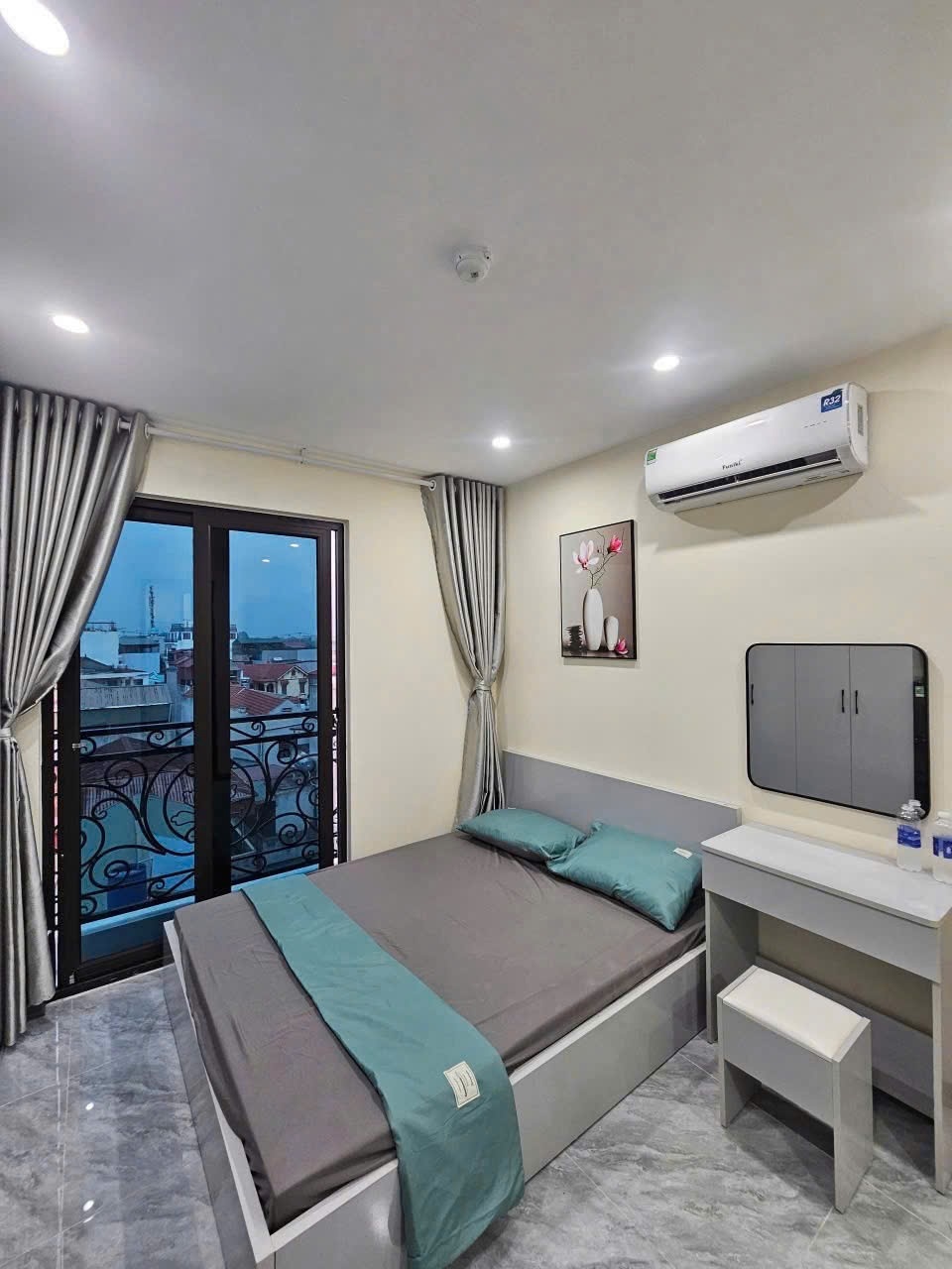 Phòng trọ Studio 25m2 tại Funhome Khuyến Lương - Hoàng Mai - Phòng ngủ