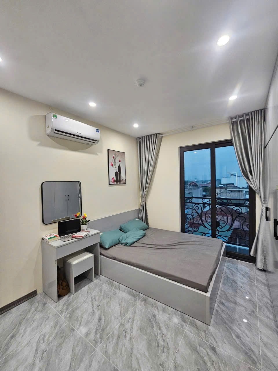 Phòng trọ Studio 25m2 tại Funhome Khuyến Lương - Hoàng Mai - Phòng ngủ