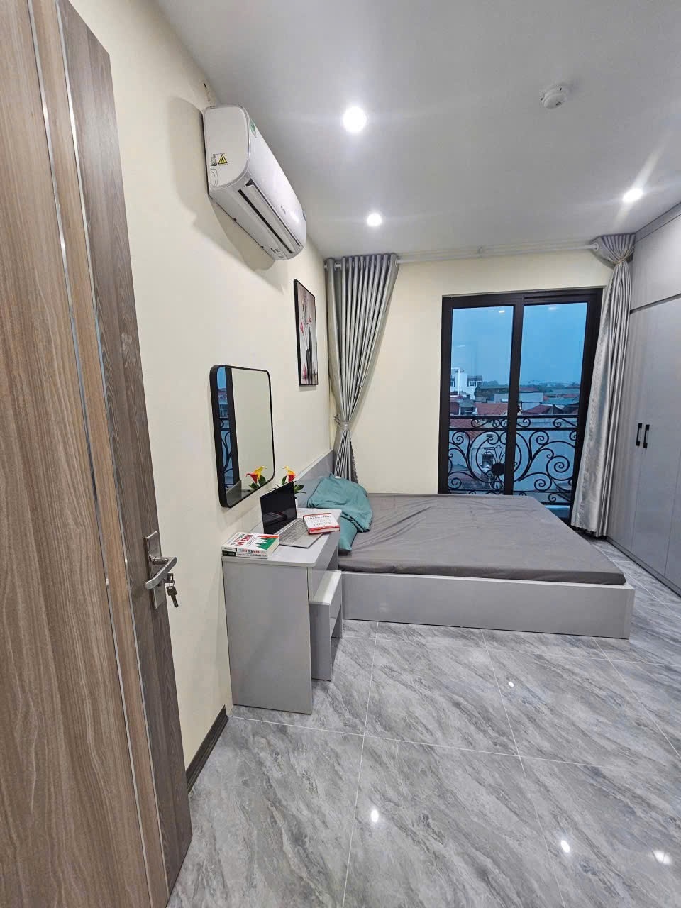 Phòng trọ Studio 25m2 tại Funhome Khuyến Lương - Hoàng Mai - Phòng khách