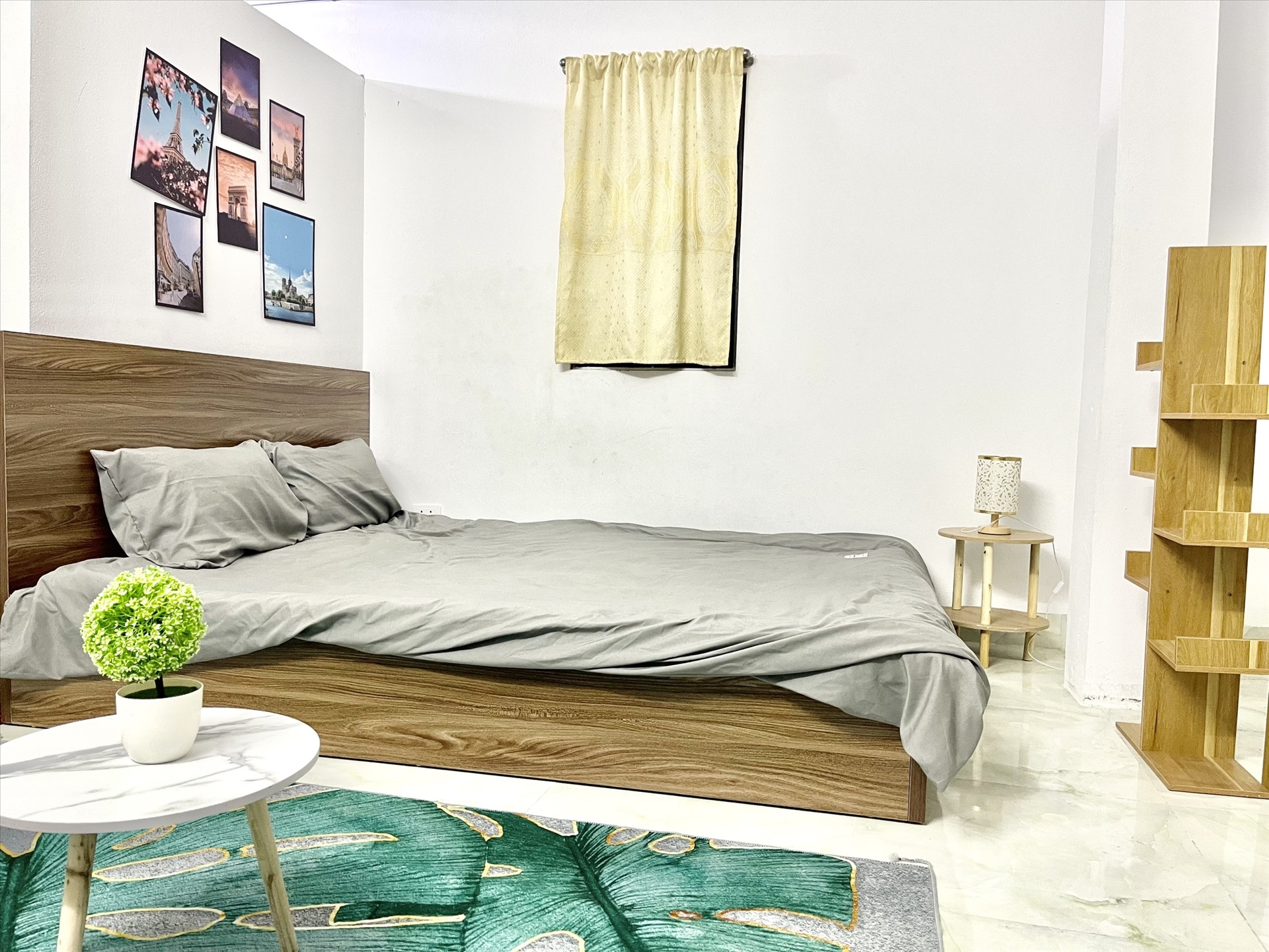 Phòng trọ Studio 25m2 tại Funhome 7 Lĩnh Nam - Hoàng Mai - Phòng ngủ