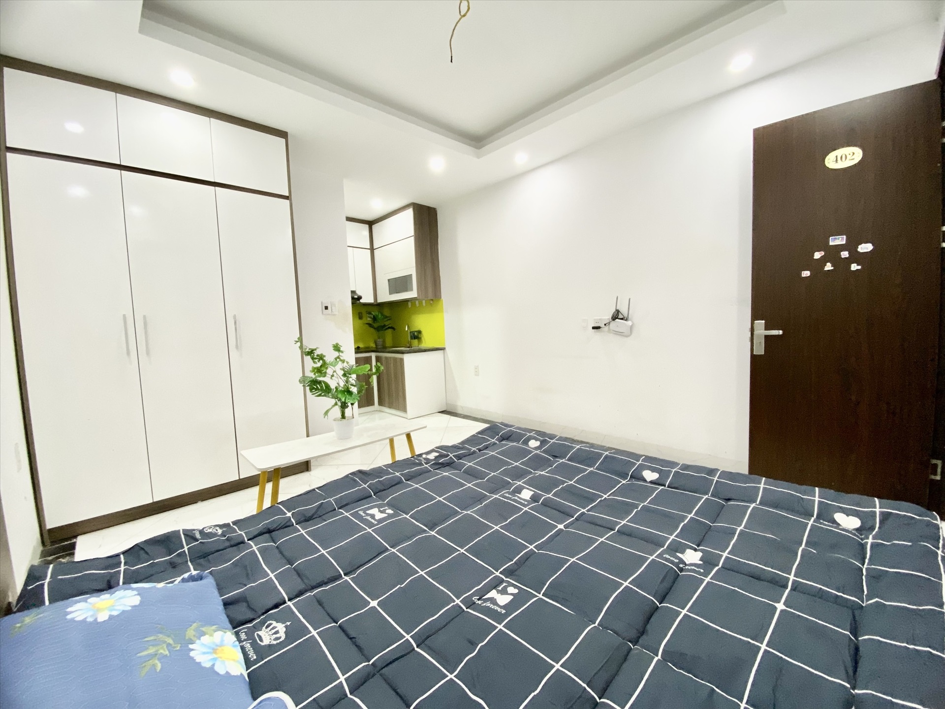 Phòng trọ Studio 25m2 tại Funhome 3 Hoàng Mai - Hoàng Mai - Phòng khách