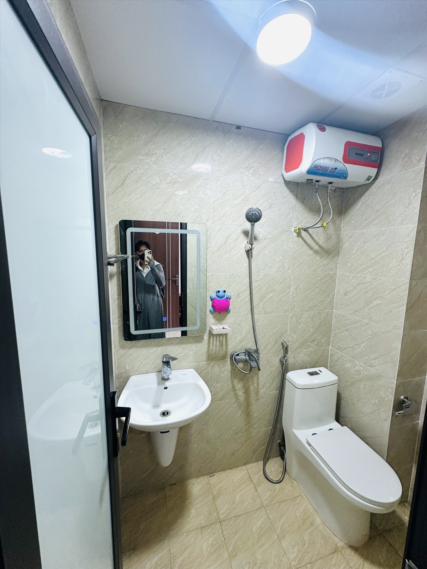 Phòng trọ Studio 30m2 tại Funhome A Lĩnh Nam - Hoàng Mai - Phòng ngủ