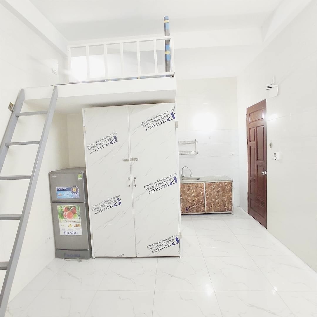 Phòng trọ Studio 25m2 tại Funhome 2 Nam Dư - Hoàng Mai - Phòng ngủ