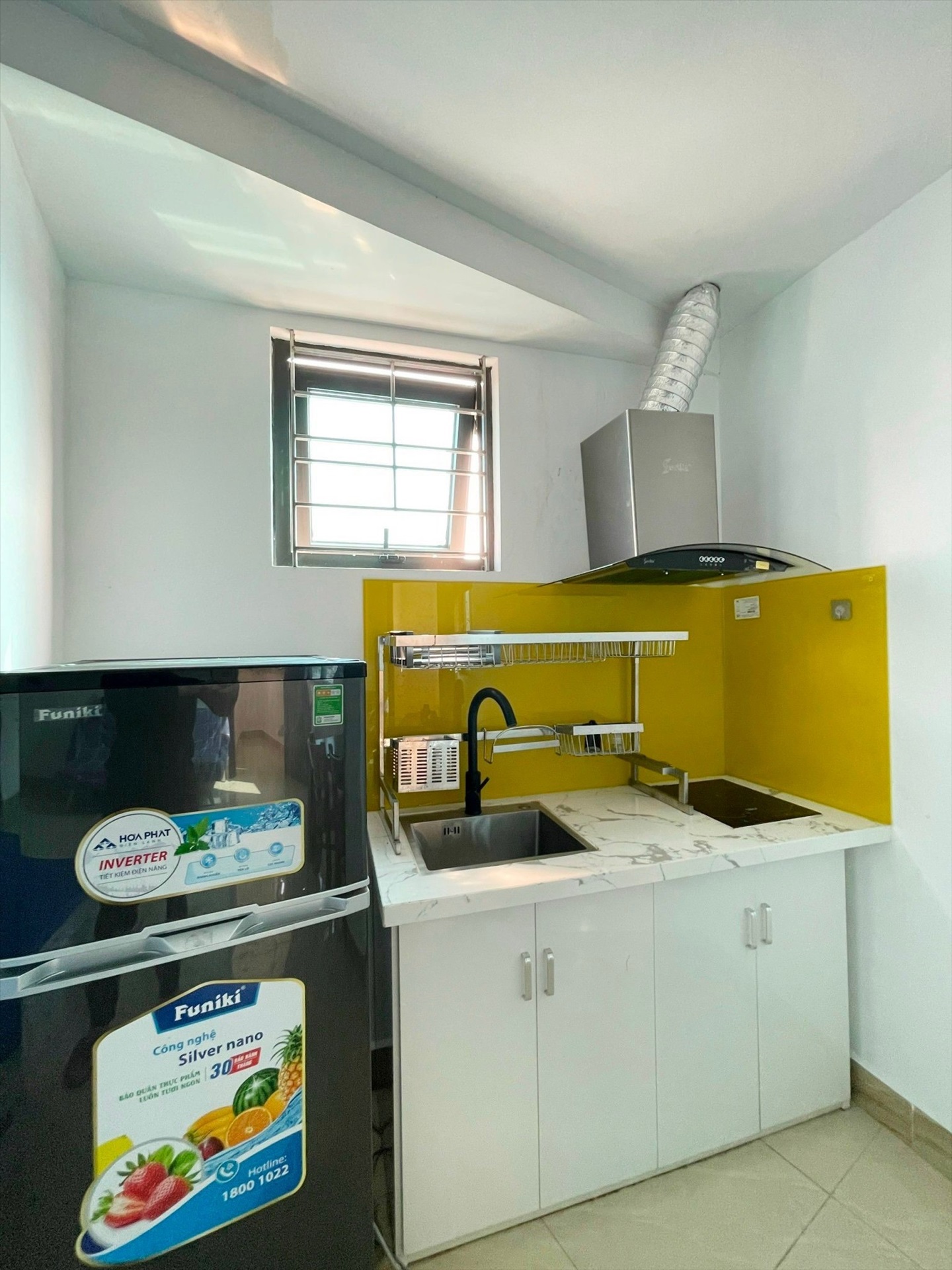 Phòng trọ Studio 30m2 tại Funhome Nam Dư - Hoàng Mai - Phòng bếp