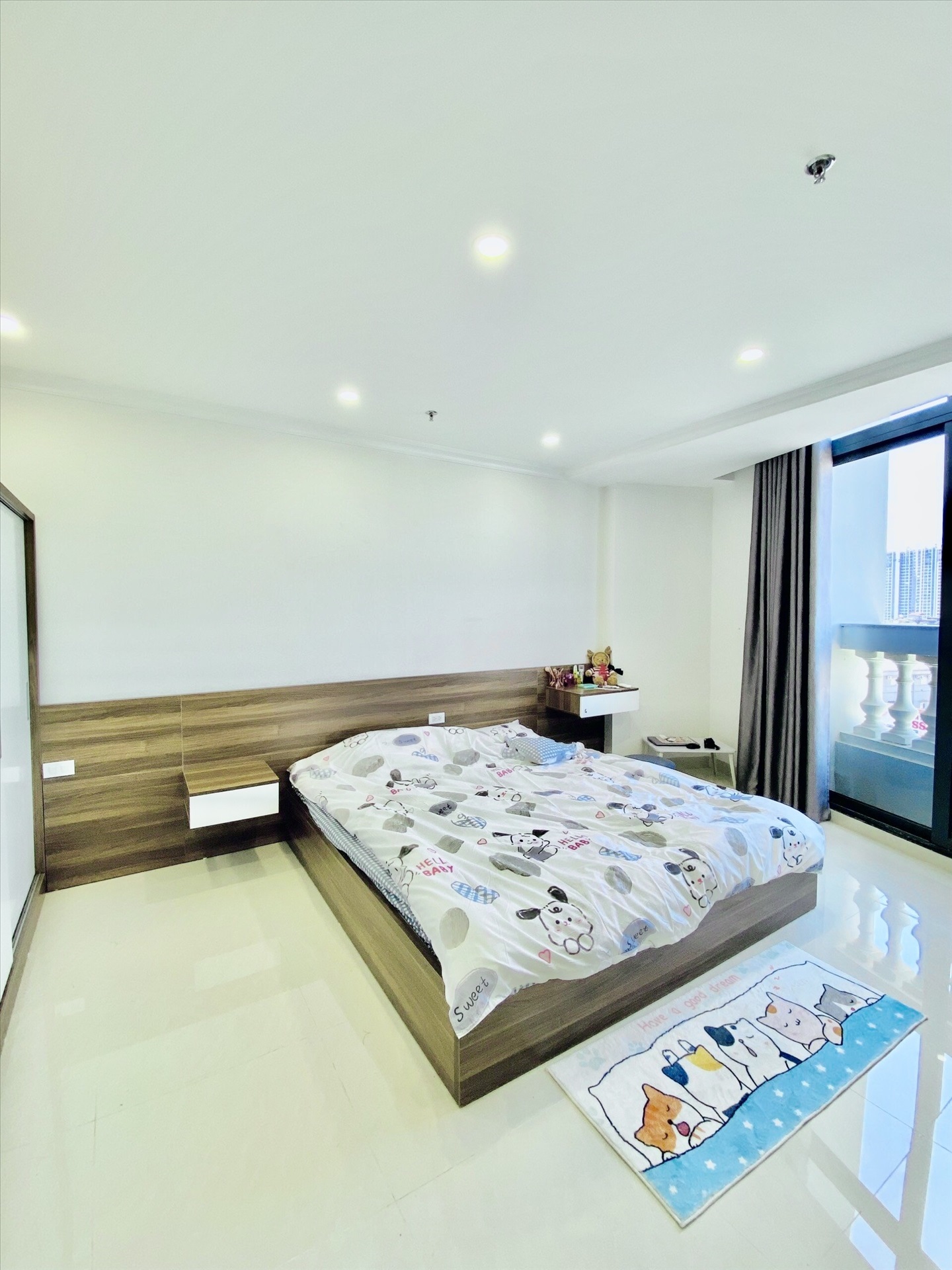Phòng trọ Studio 30m2 tại Funhome 2 Giải Phóng - Hoàng Mai - Phòng ngủ