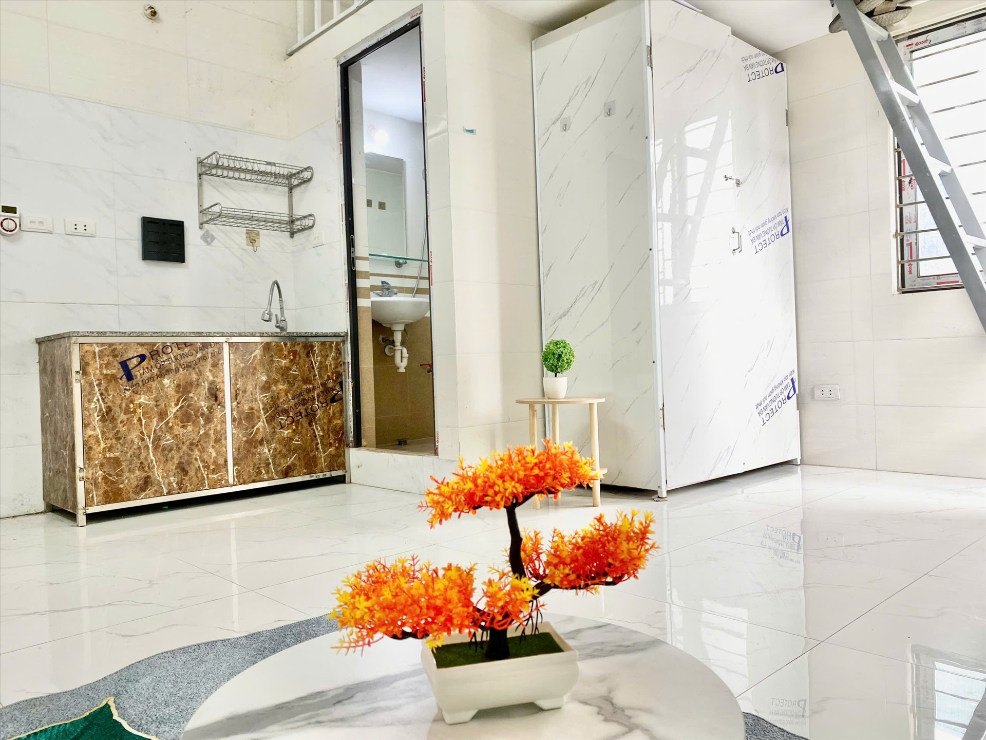 Phòng trọ Studio 25m2 tại Funhome 2 Nam Dư - Hoàng Mai - Phòng ngủ