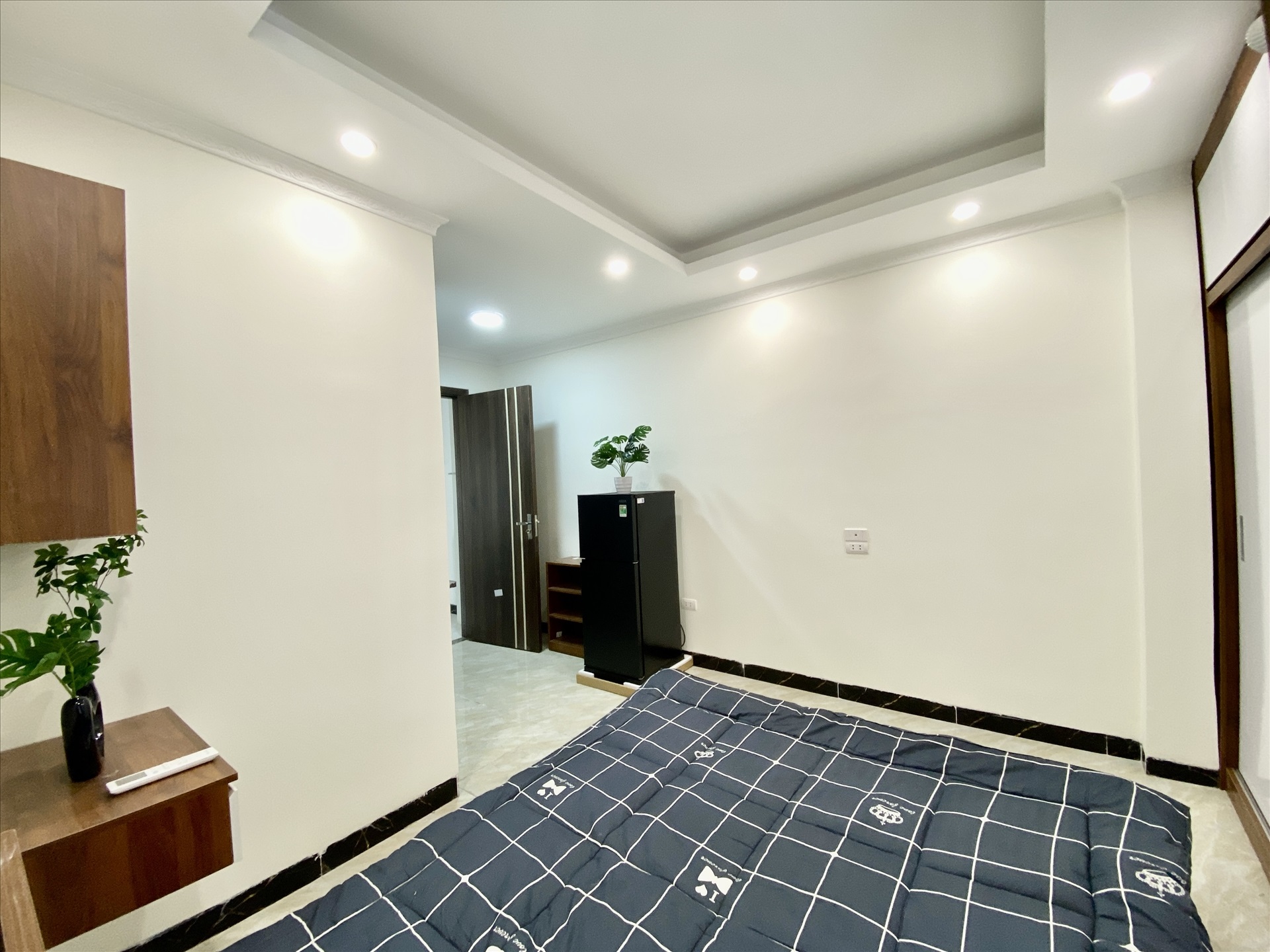 Phòng trọ Studio 25m2 tại Funhome Giải Phóng - Hoàng Mai - Phòng khách