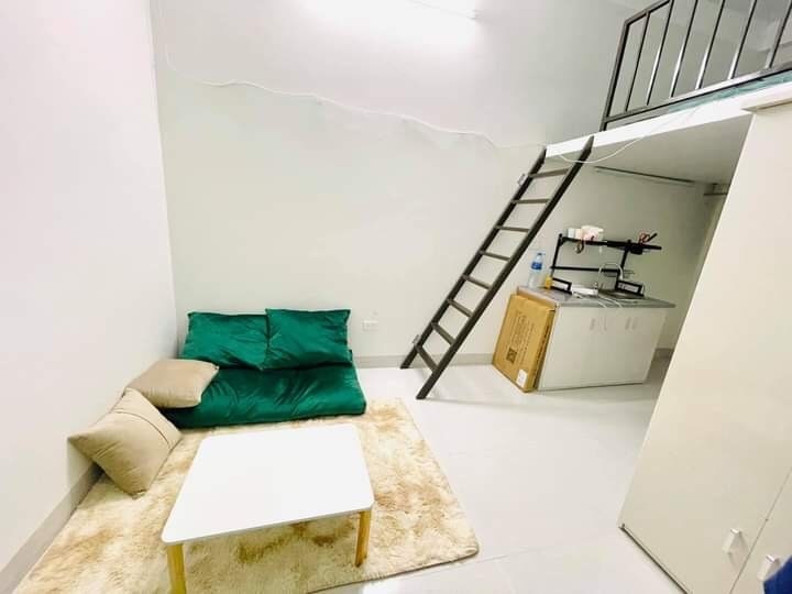 Phòng trọ Duplex 25m2 tại Funhome 6 Lĩnh Nam - Hoàng Mai - Phòng ngủ